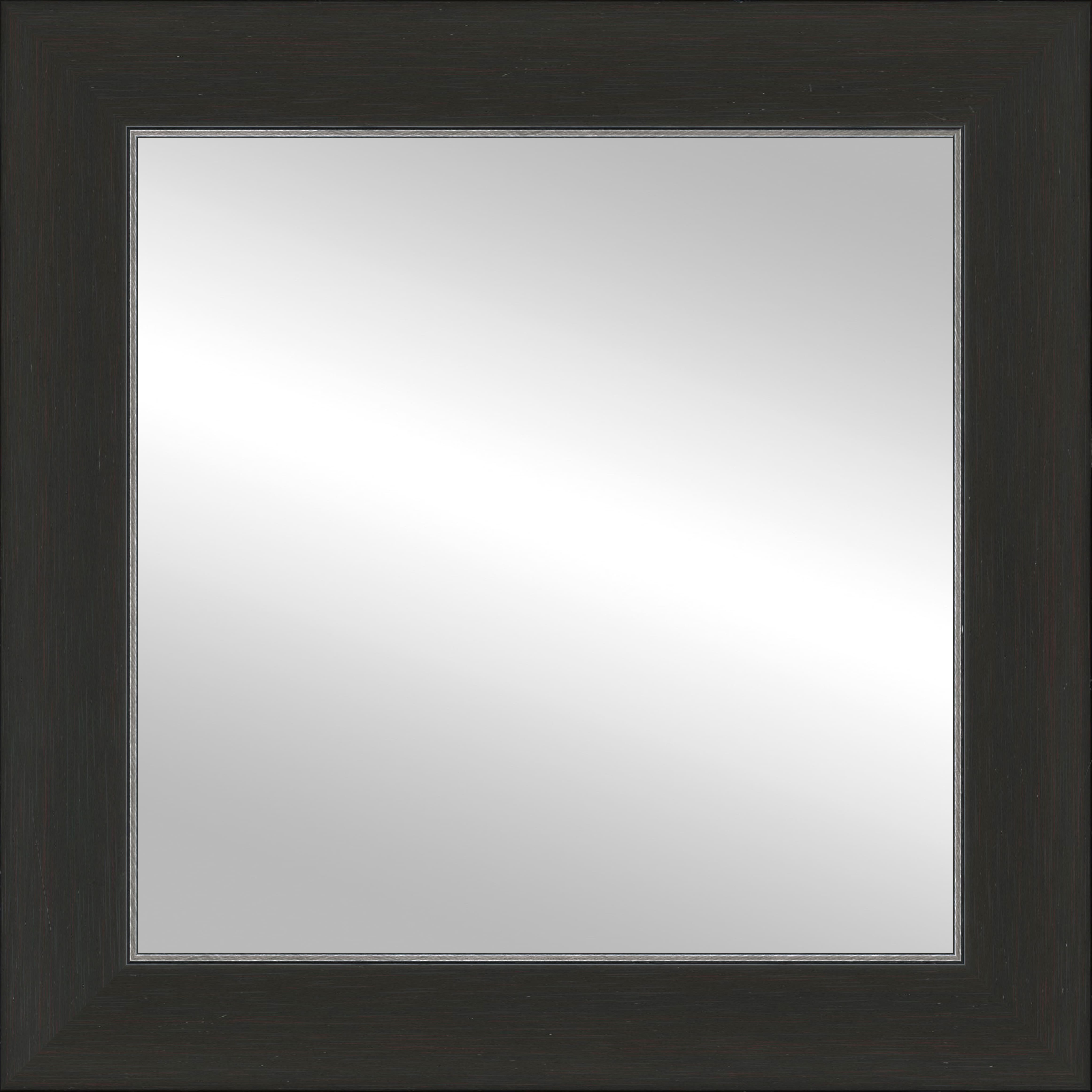Timeless Frames® Port Espresso & Silver 12" x 12" Framed Mirror