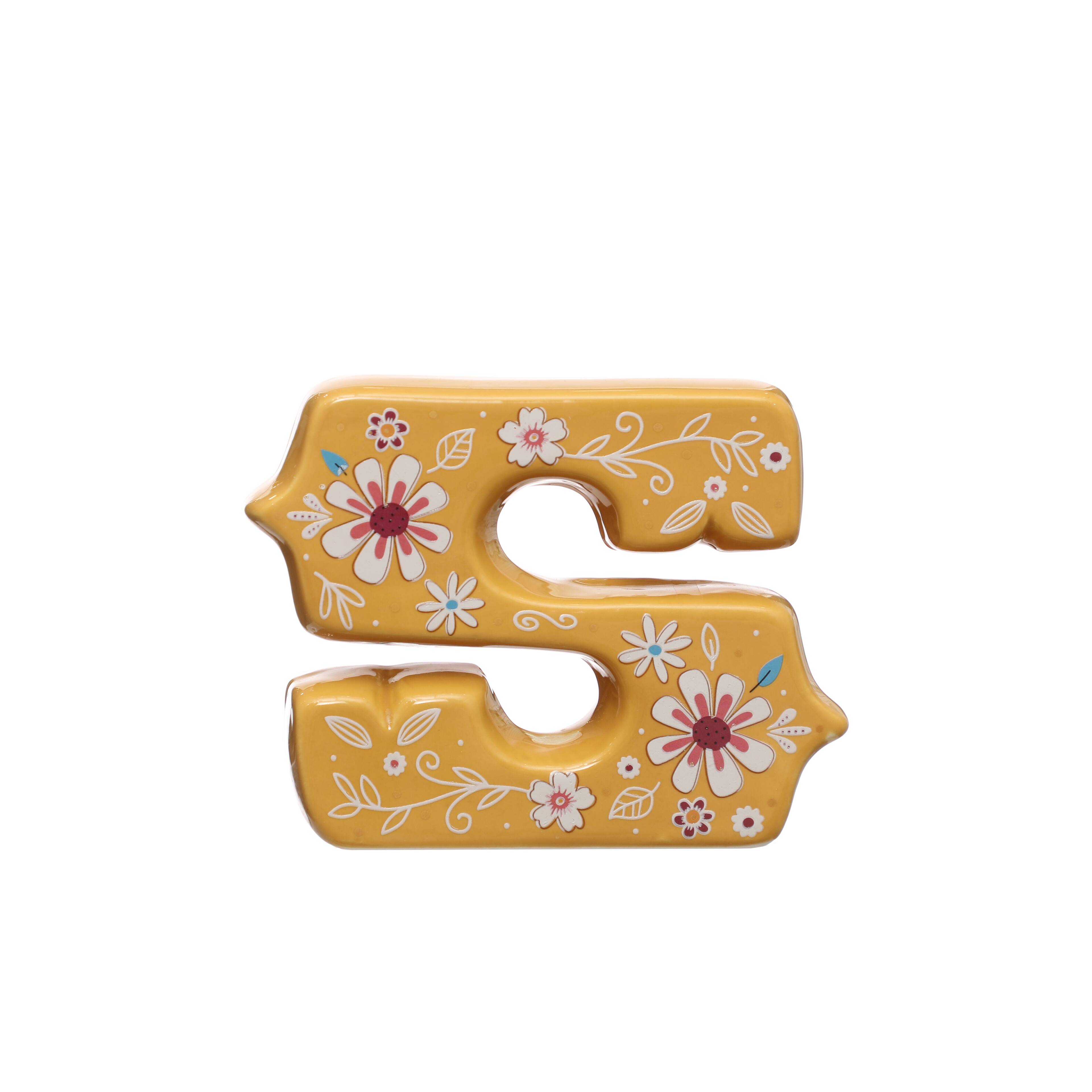 Ceramic Monogram Letter by Ashland®