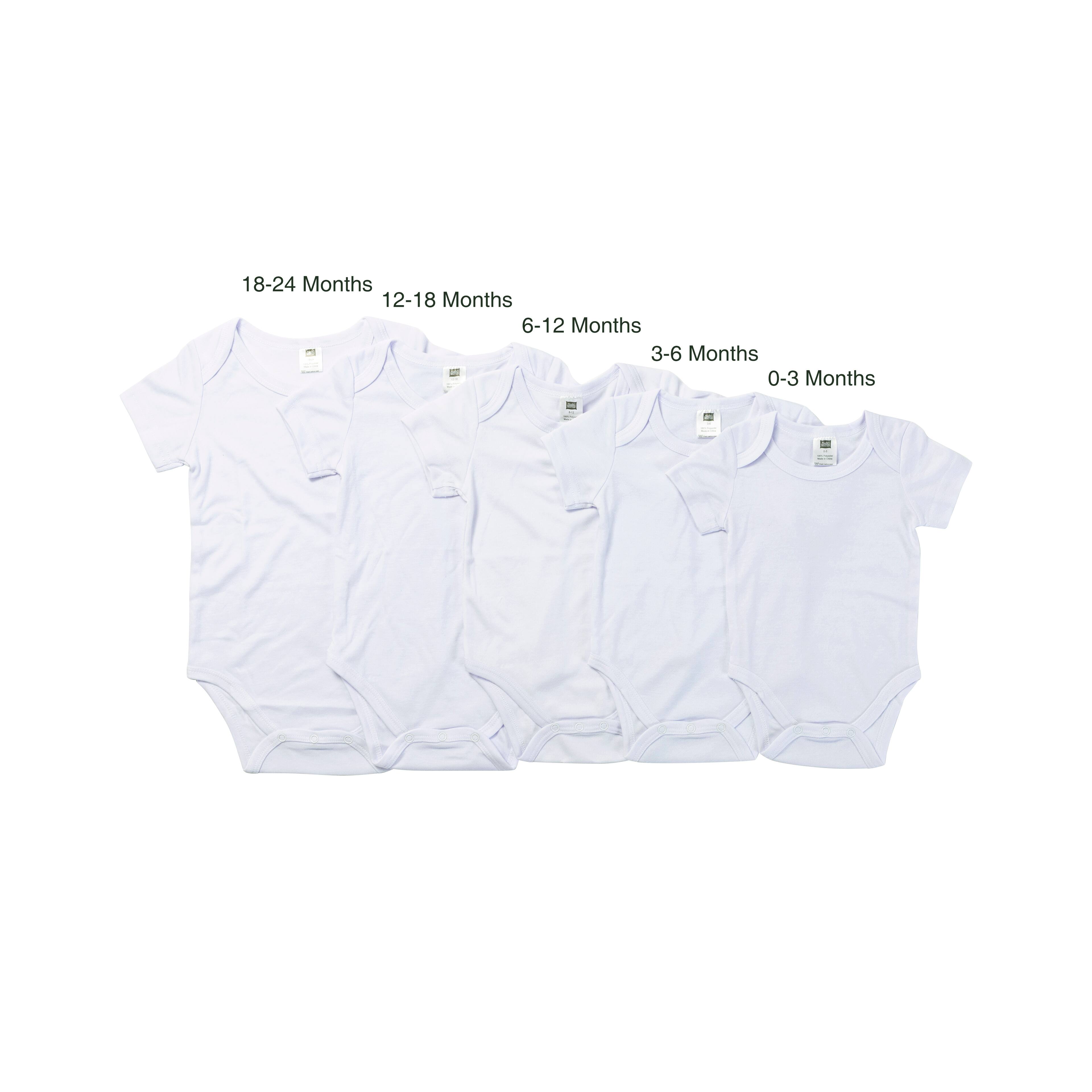 Craft Express White Baby Bodysuit