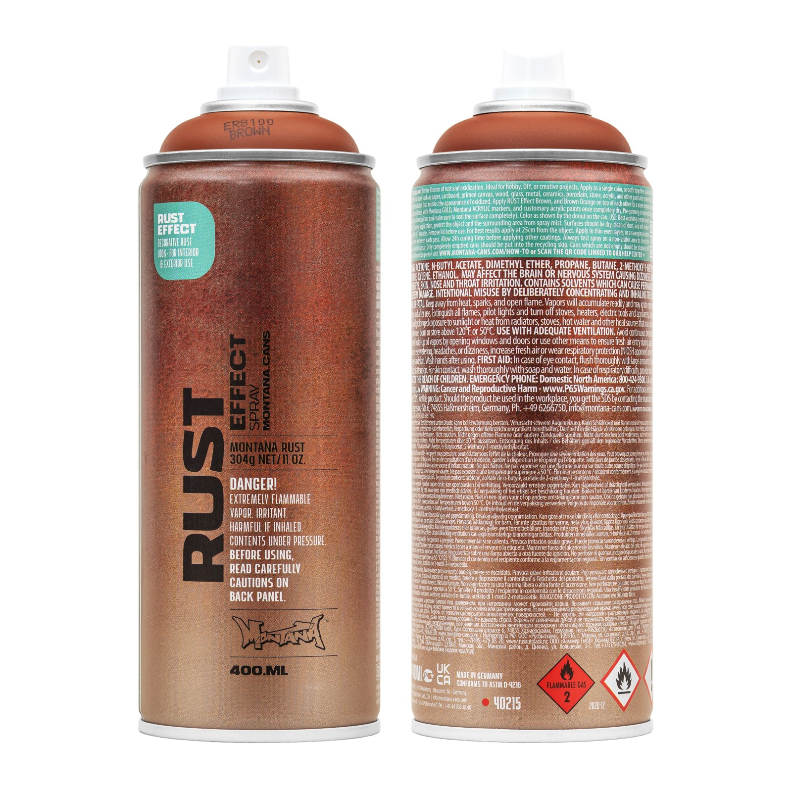 Montana&#x2122; Cans Rust Brown EFFECT Rust Spray