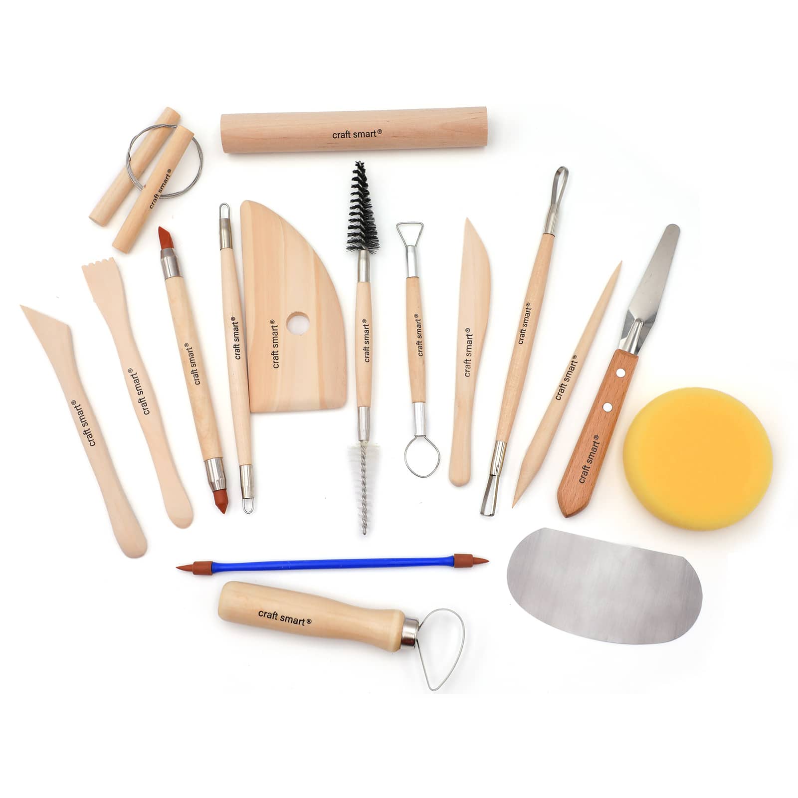 Ensemble d’outils pour l’argile de Craft Smart, 43 pièces