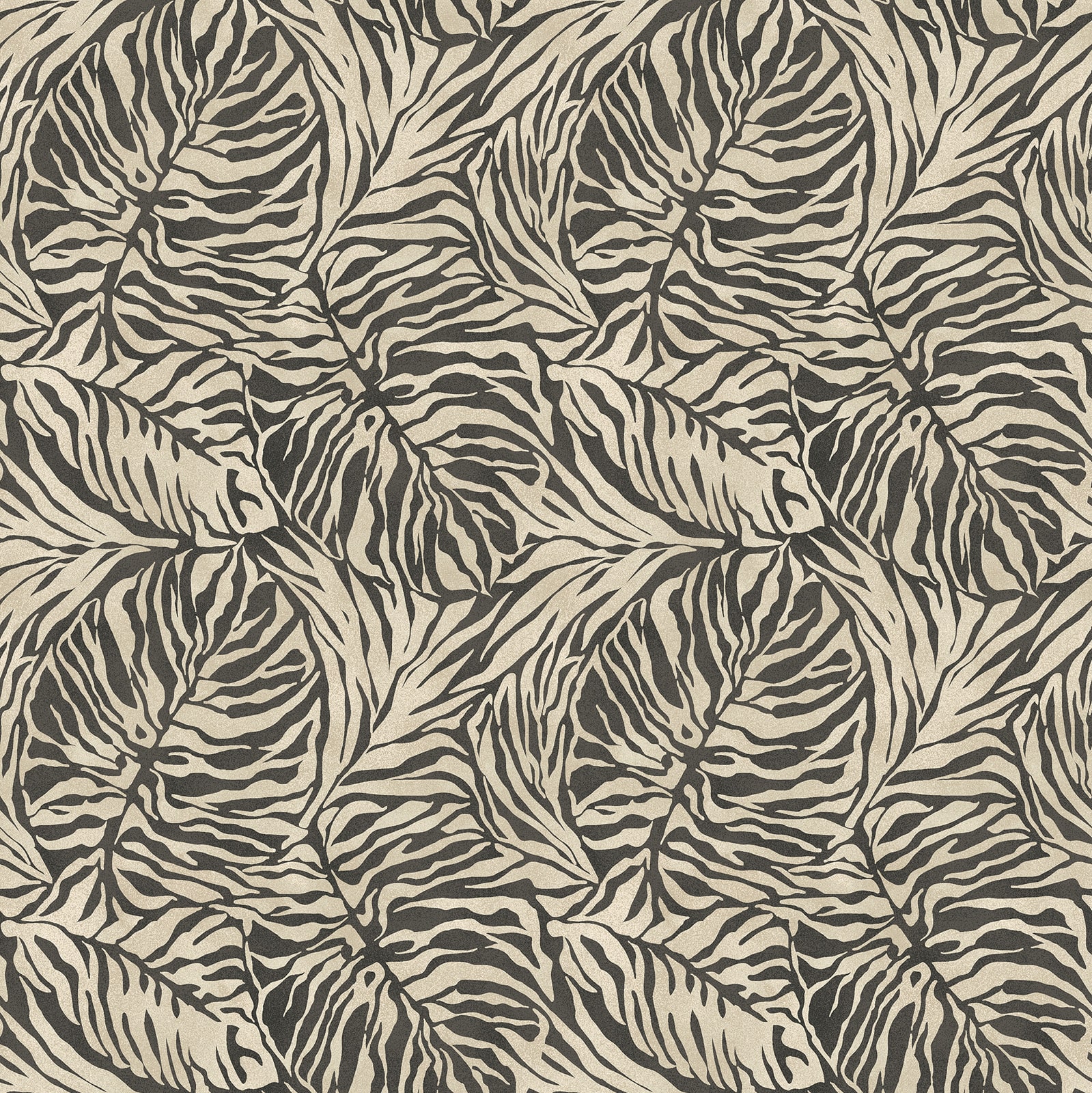 Tommy Bahama Zebra Leaf Peel &#x26; Stick Wallpaper