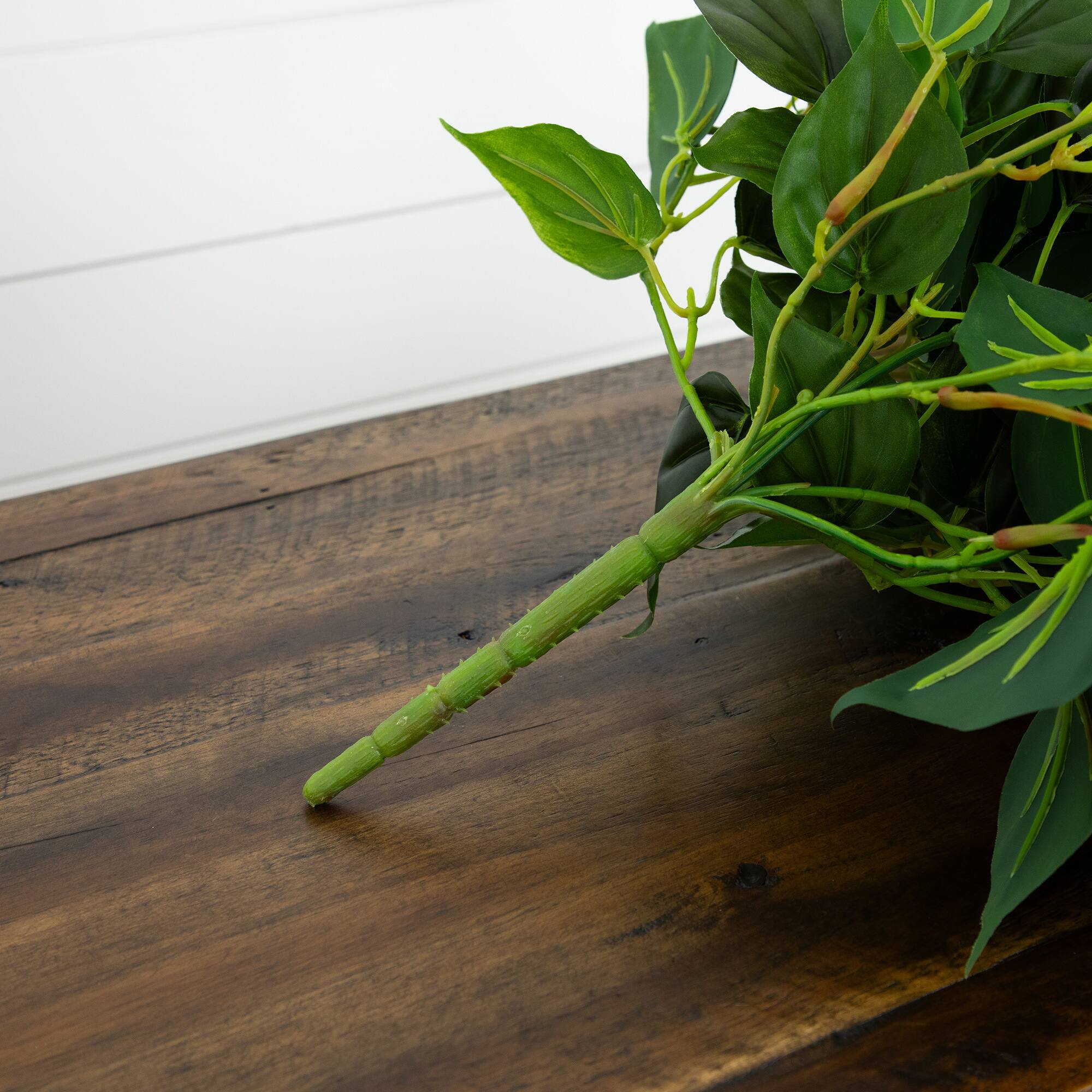 32" UV Resistant Artificial Philodendron Hanging Plant, 2ct.