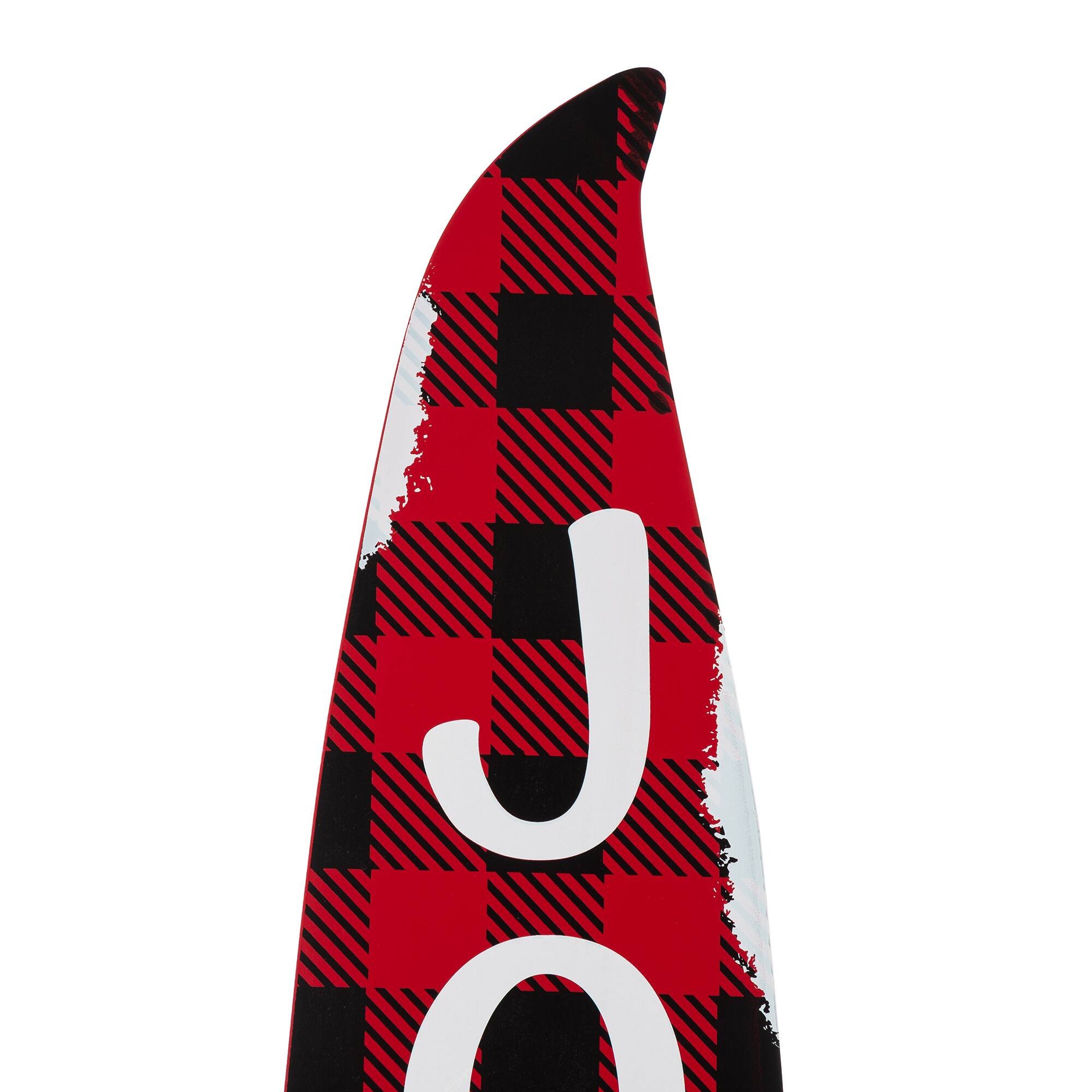 Glitzhome® 42" Christmas Gnome Wooden Porch Sign