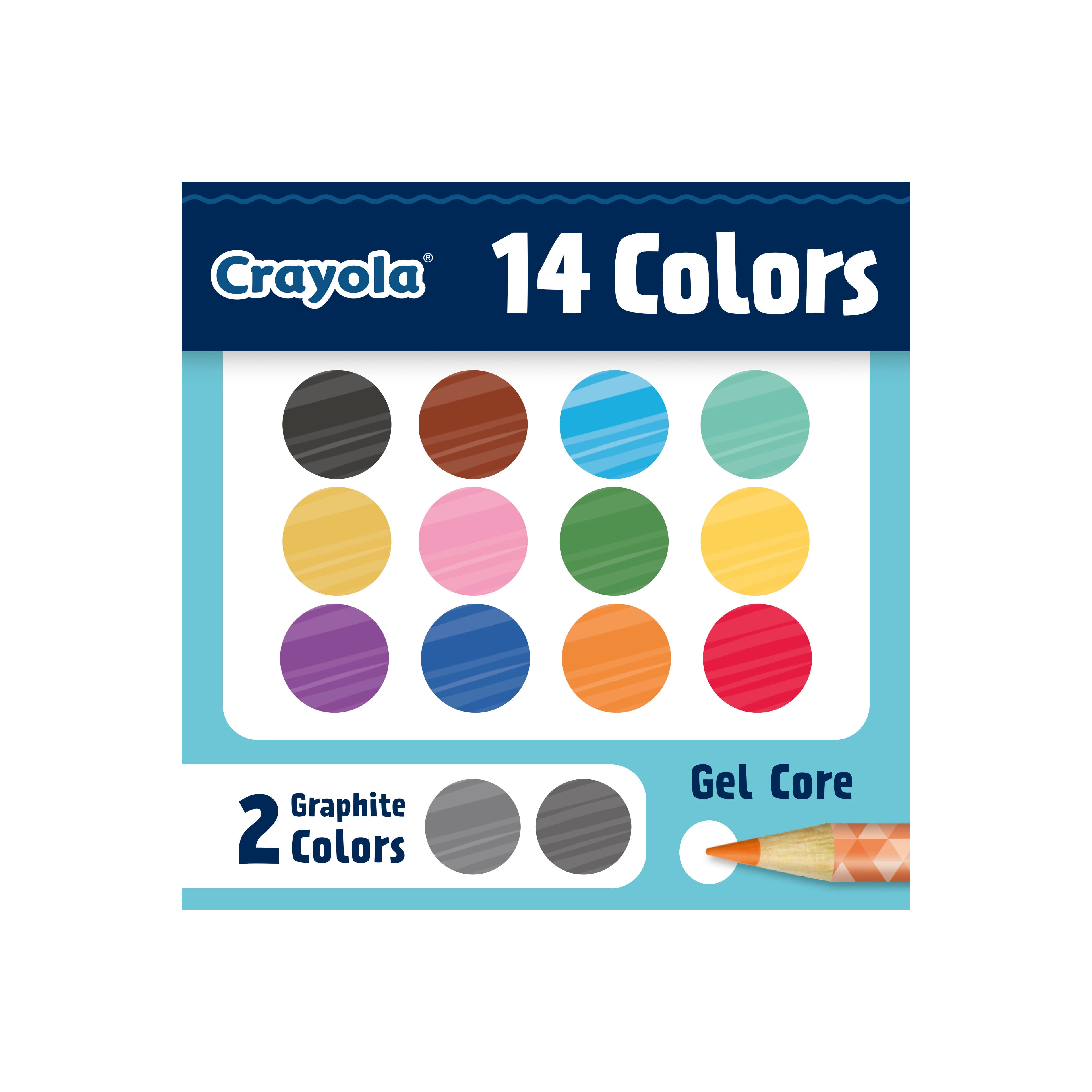 Crayola&#xAE; Sketch &#x26; Shade Doodle Pencils, 14ct.