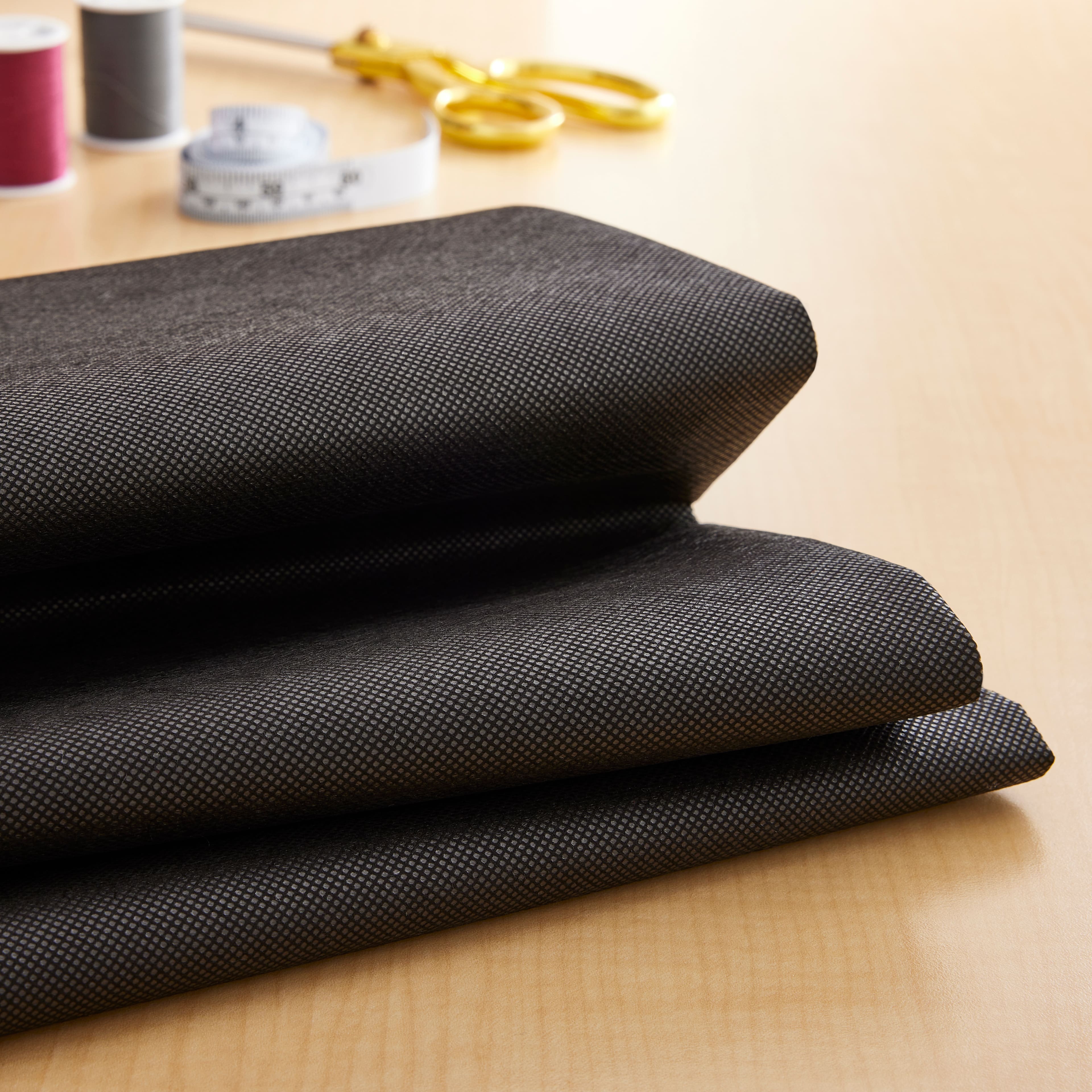 10 yd. Full Bolt: Oly-Fun™ Jet Black Craft Fabric