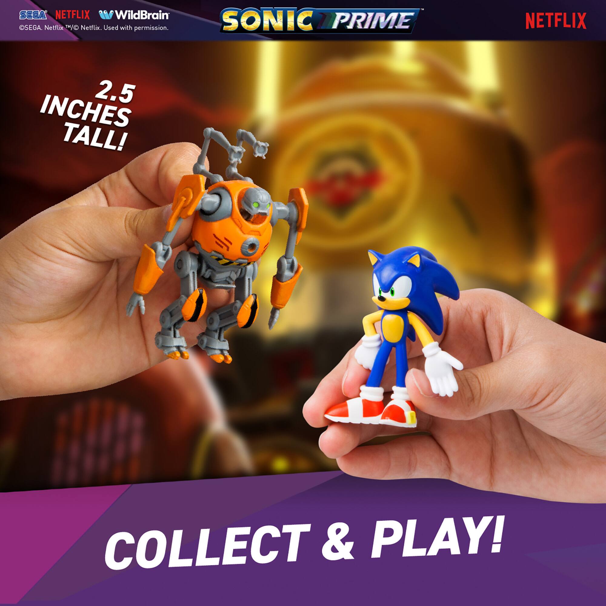 Sonic Prime Deluxe Box B Collectible Figures Set