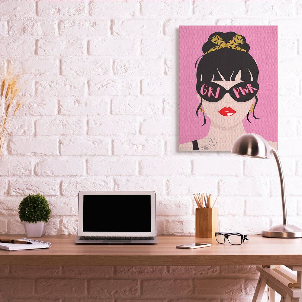Stupell Industries Girl Power Punk Rock Wall Art