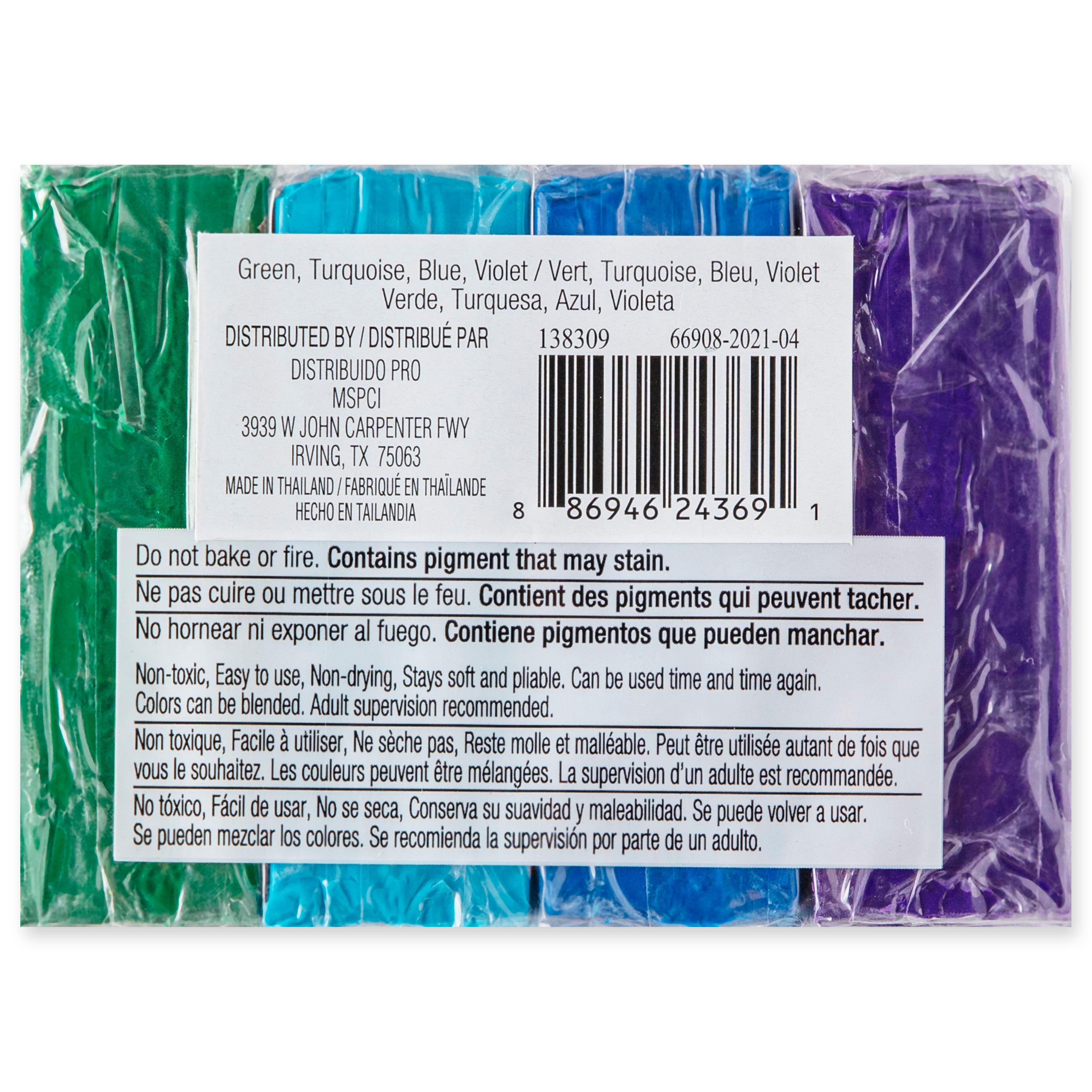 12 Pack: Plastalina Modeling Clay by Craft Smart&#xAE;, Cool Colors