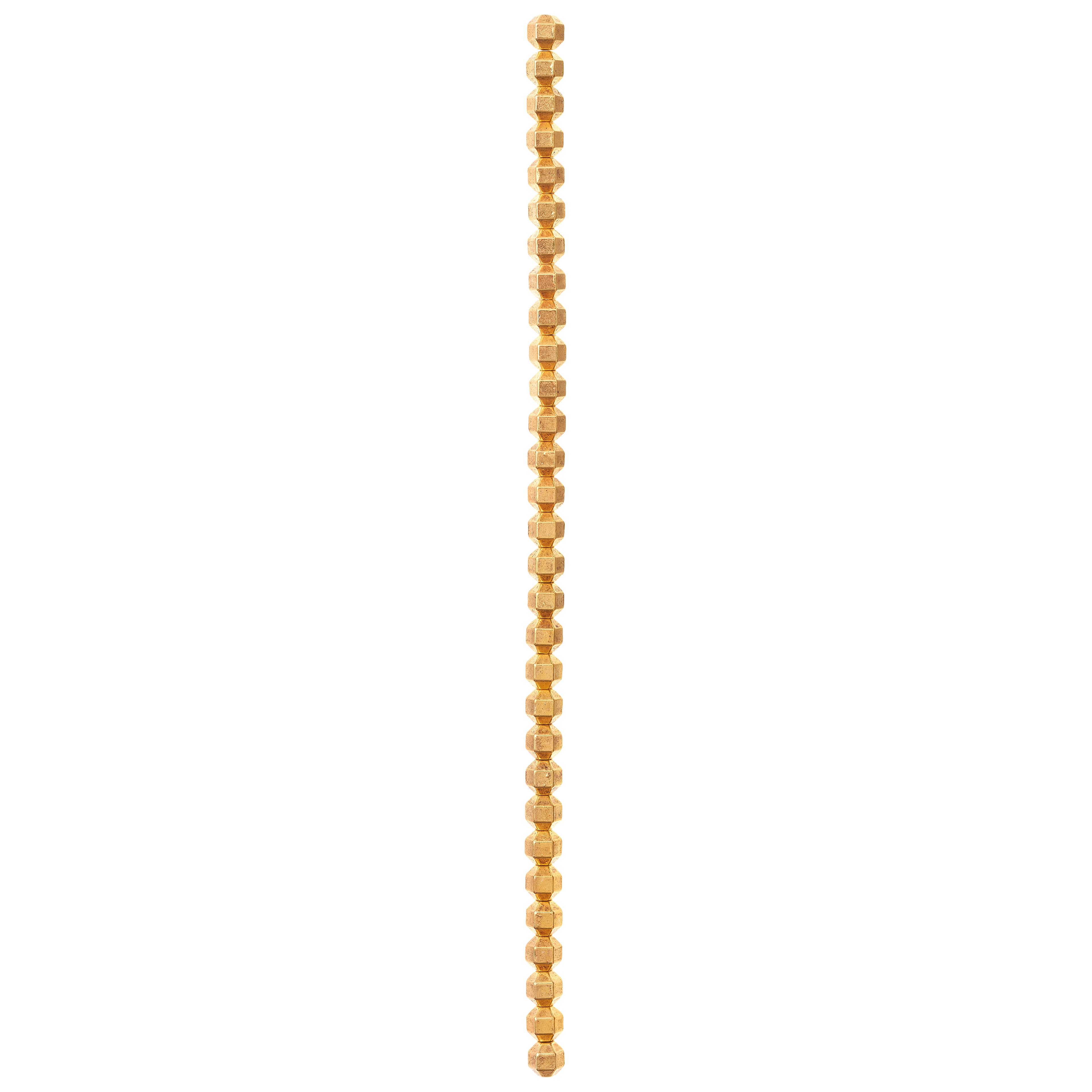 Gold Metal Rondelle Beads, 6mm by Bead Landing™