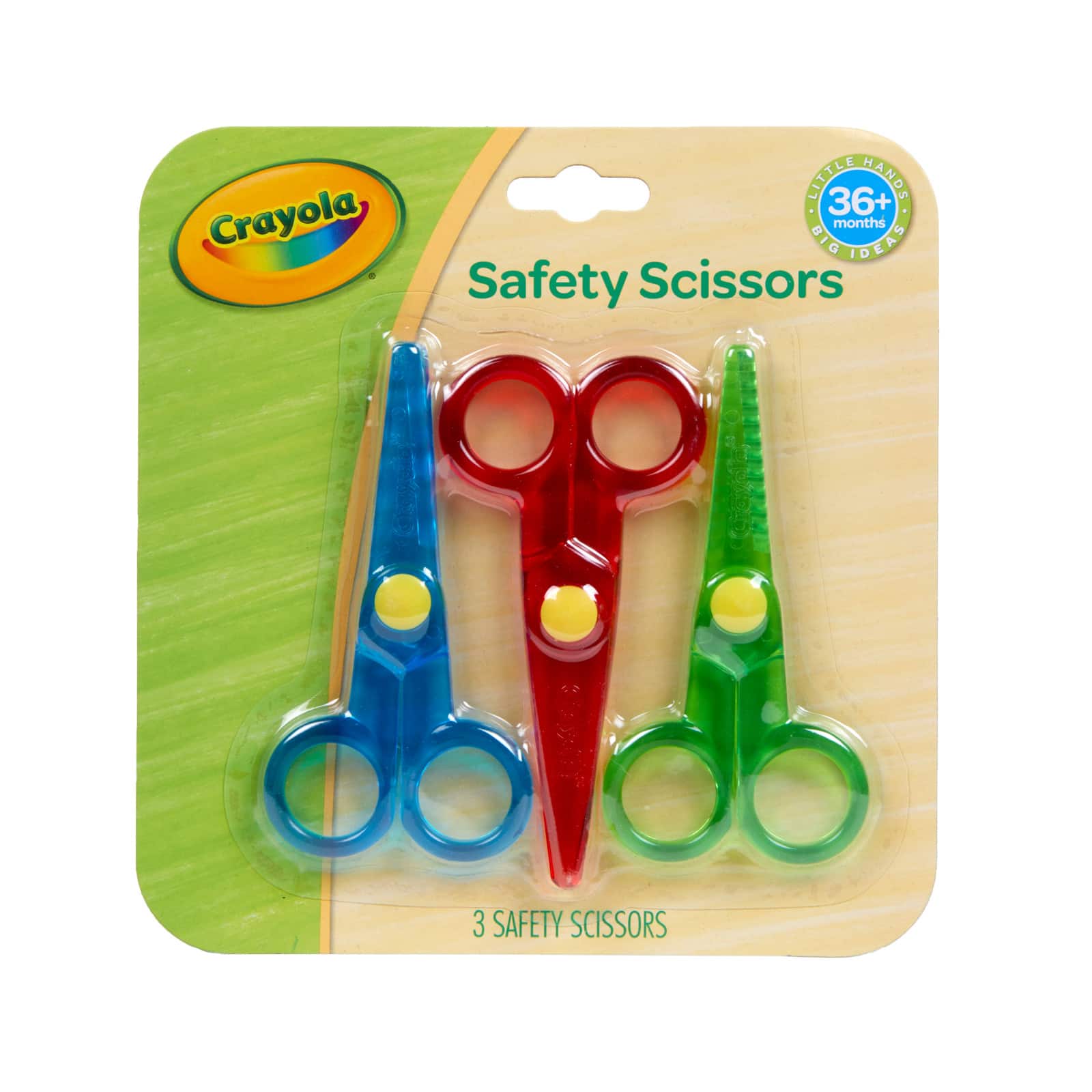 12 Packs: 3 ct. (36 total) My First Crayola&#x2122; Safety Scissors