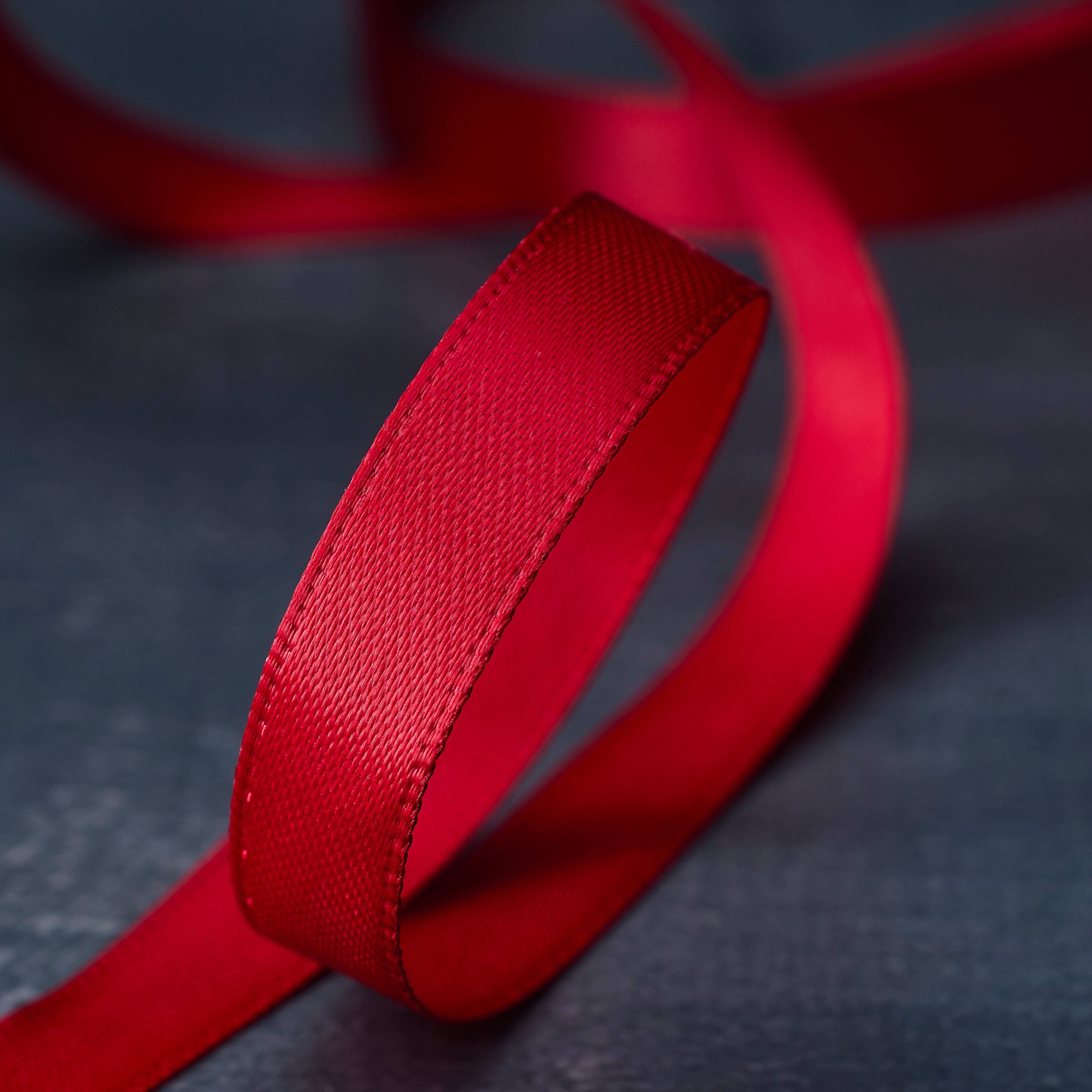12 Pack: 3/8" x 10yd. Satin Double-Faced Ribbon by Celebrate It™ 360°™