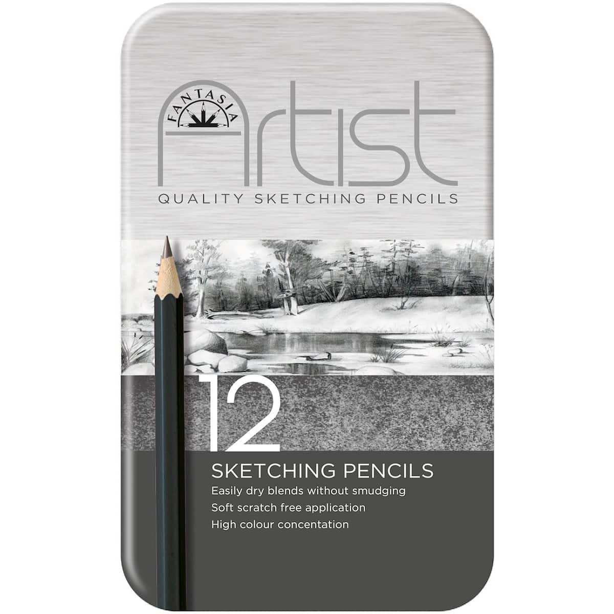  Premium Quality Sketch Pencils for Drawing Art