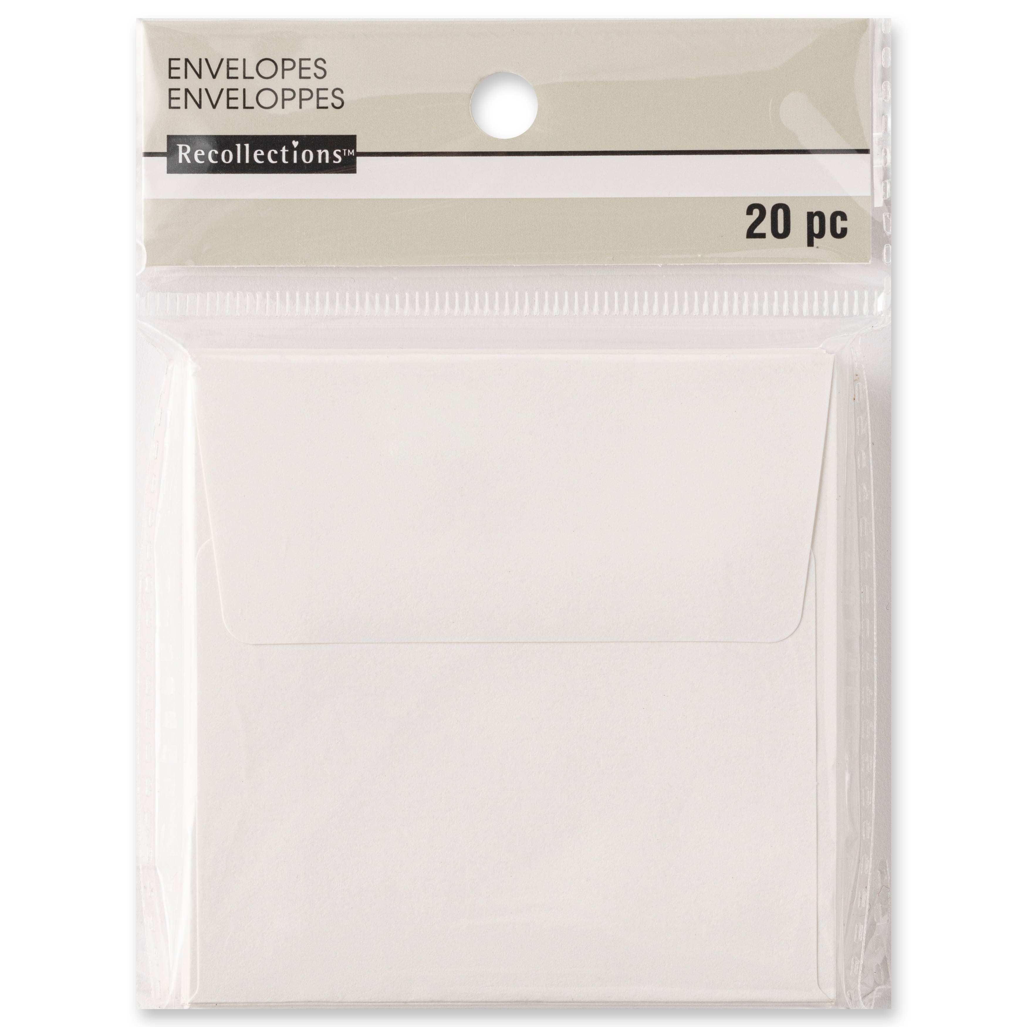Ivory Paper Envelopes by Recollections™, 3.25" x 3.25"