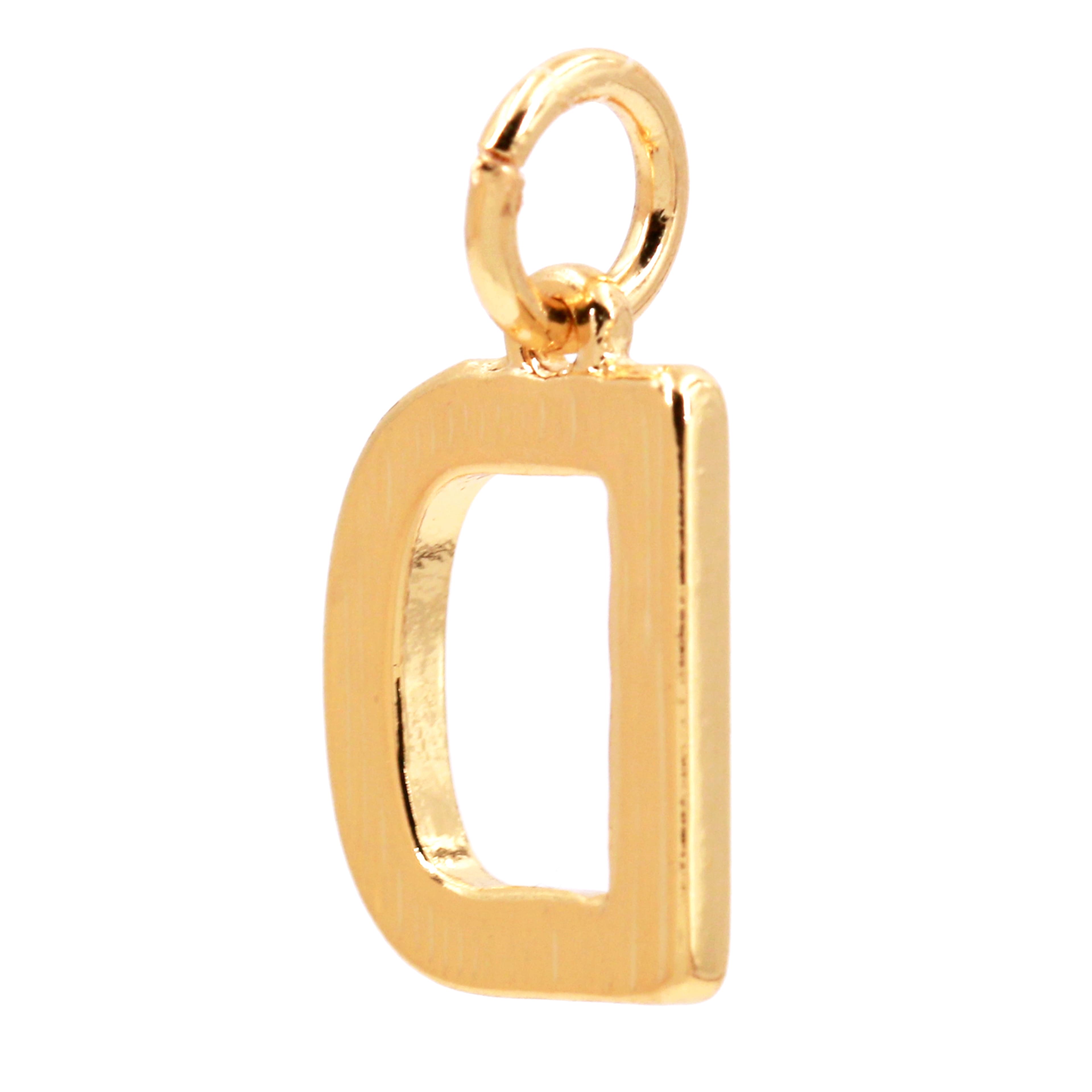 14K Gold Plated Letter Charm by Bead Landing&#x2122;
