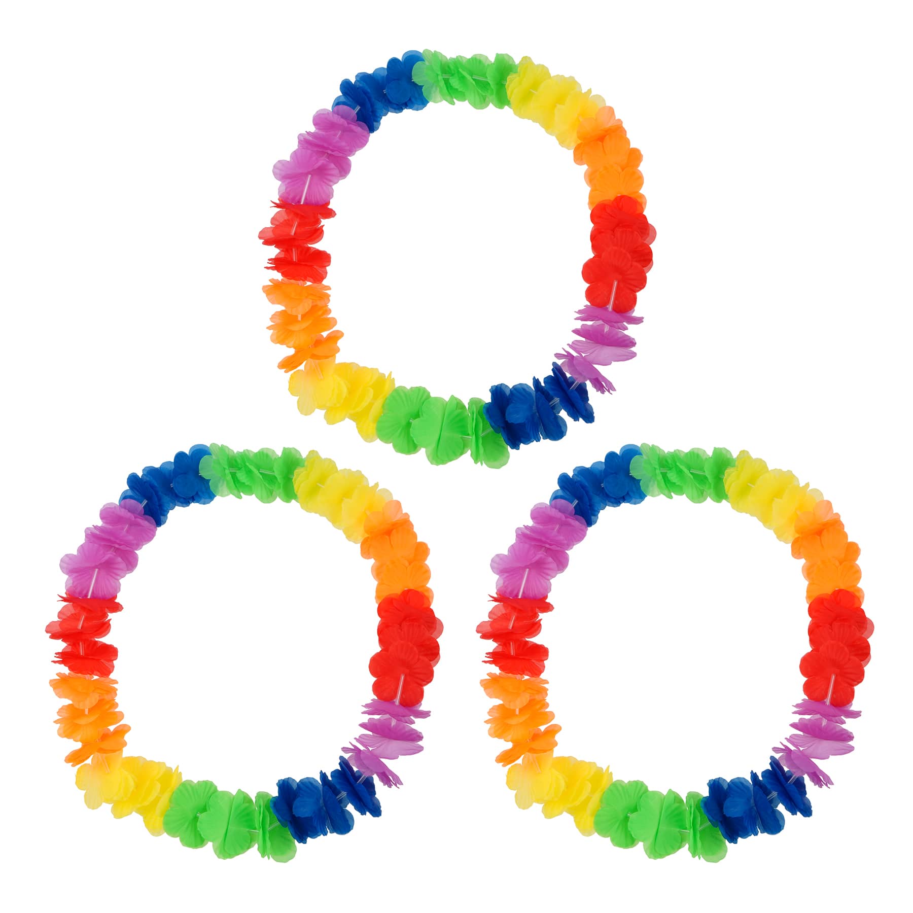 Pride Flower Necklace, 3ct. by Celebrate It&#x2122;