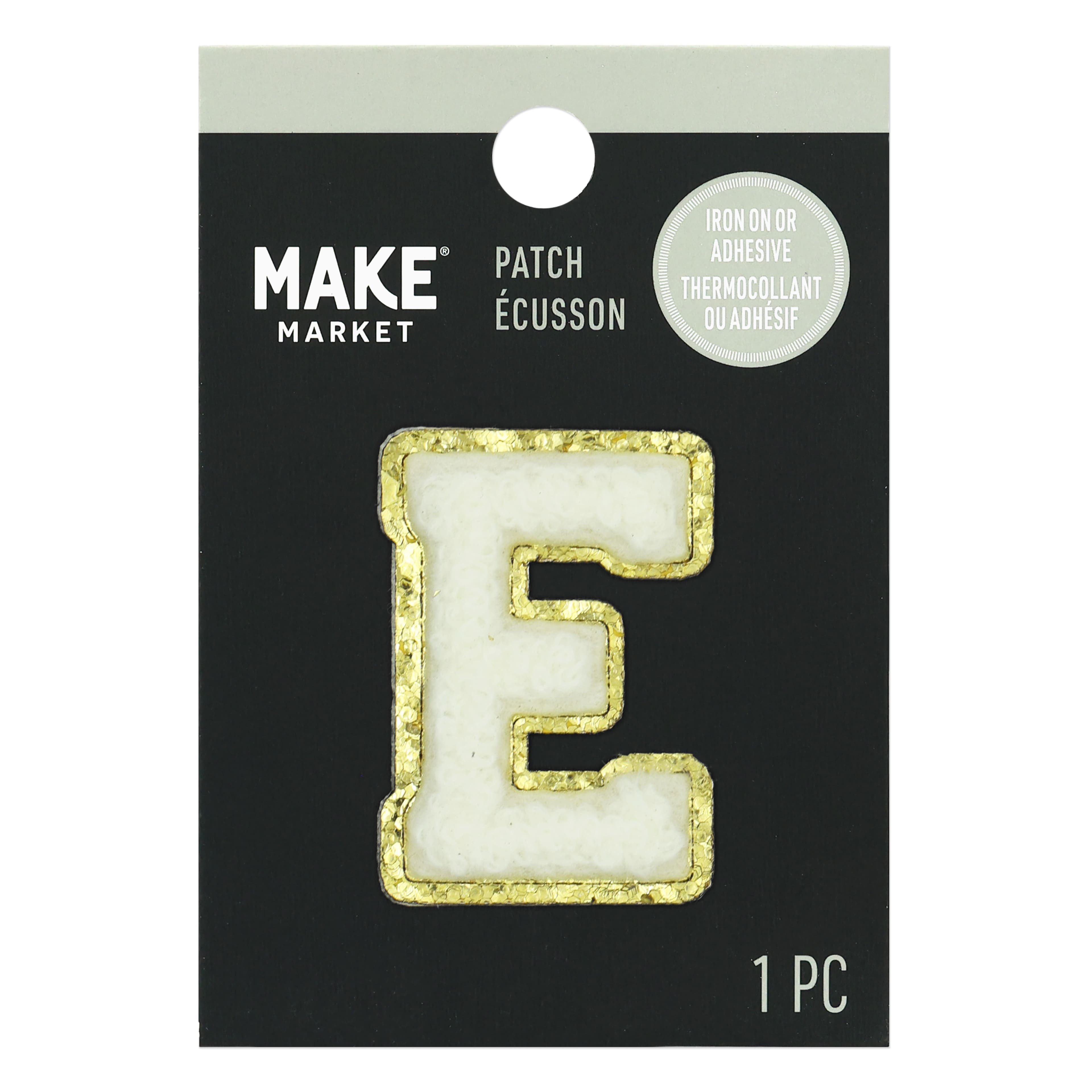 1.5&#x22; White Chenille Patch by Make Market&#xAE;