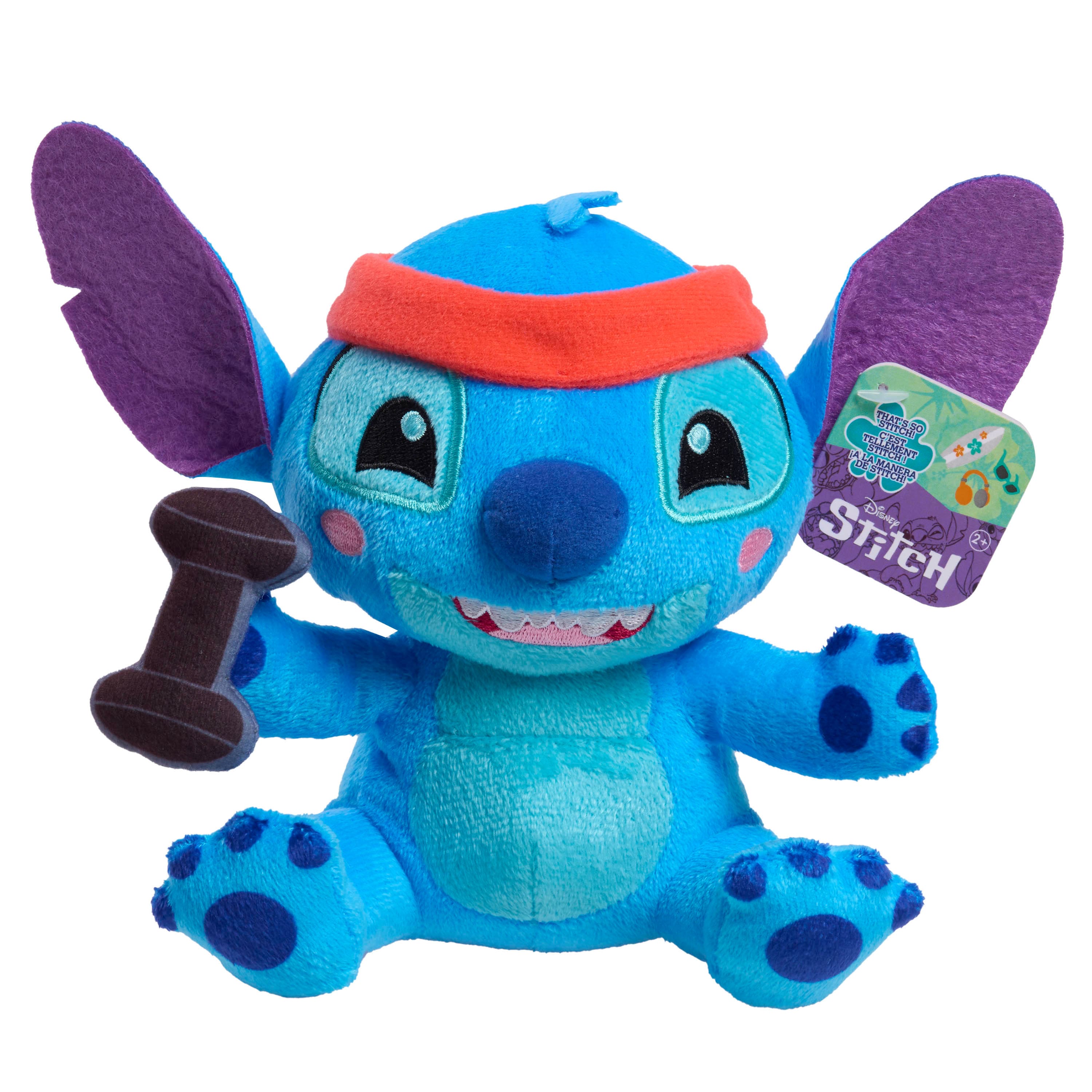 Just Play&#xAE; Disney&#xAE; Stitch Small Plush with Barbell