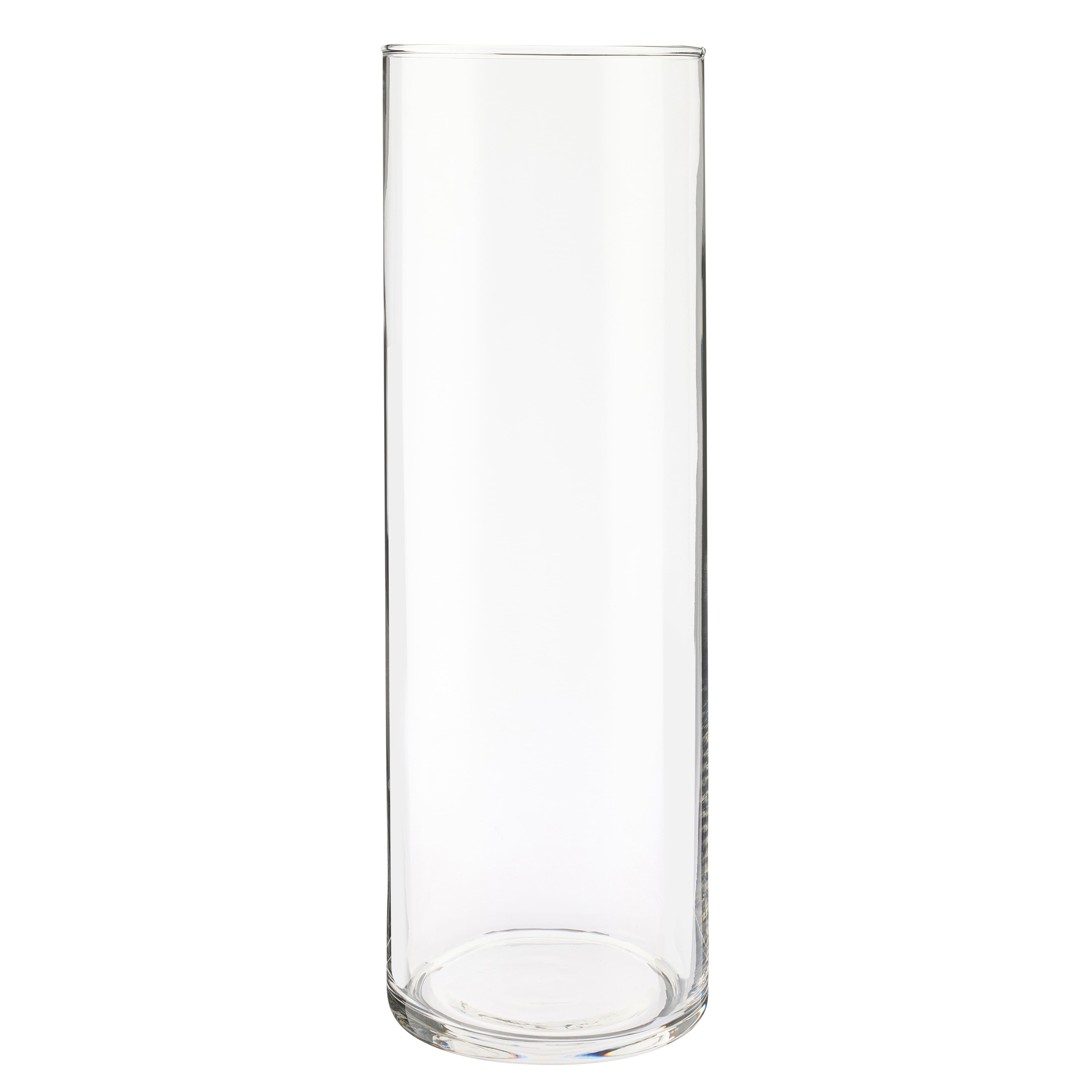 8 Pack: 10.5&#x22; Cylinder Glass Vase by Ashland&#xAE;