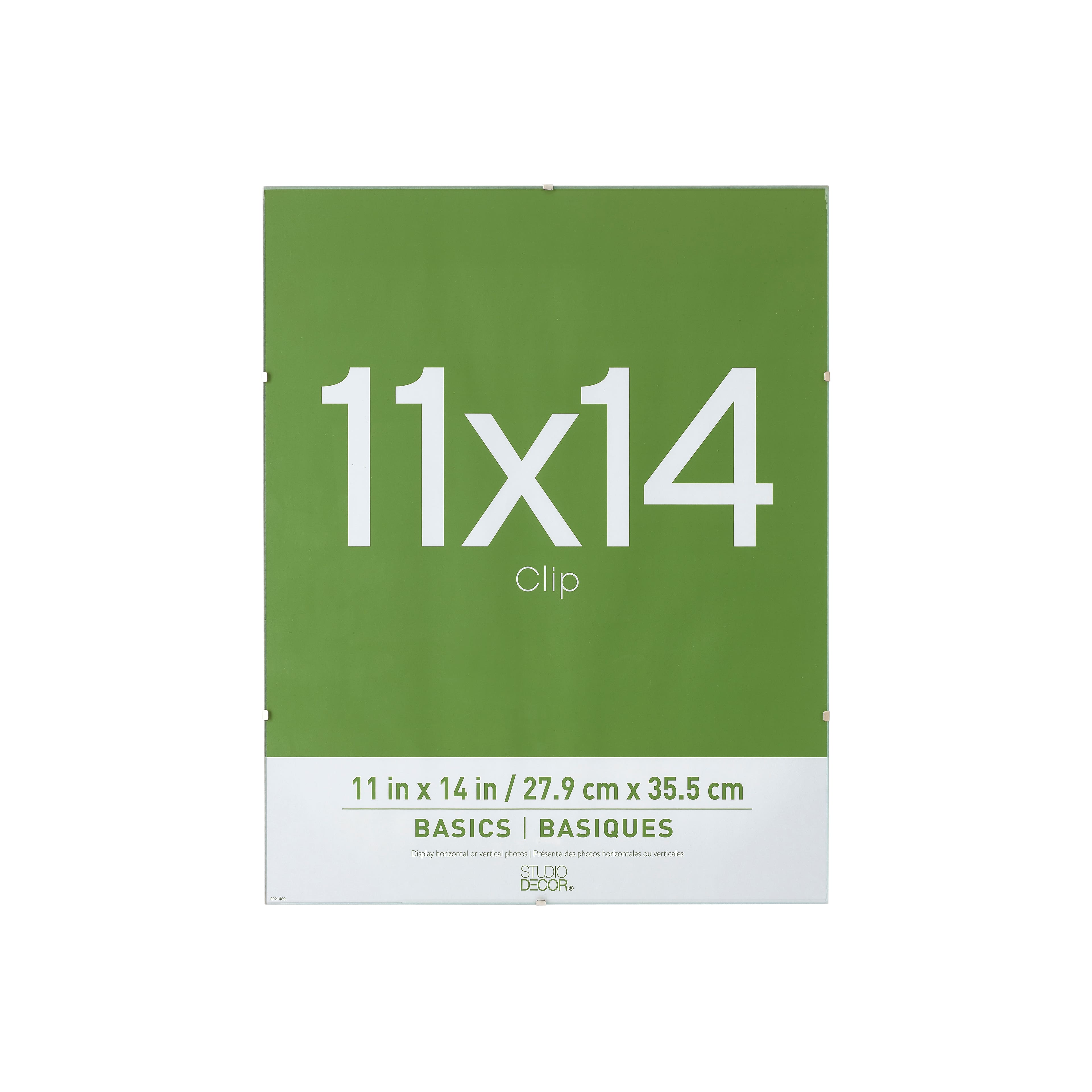 6 Pack: Clip 11&#x22; x 14&#x22; Frame, Basics by Studio D&#xE9;cor&#xAE;
