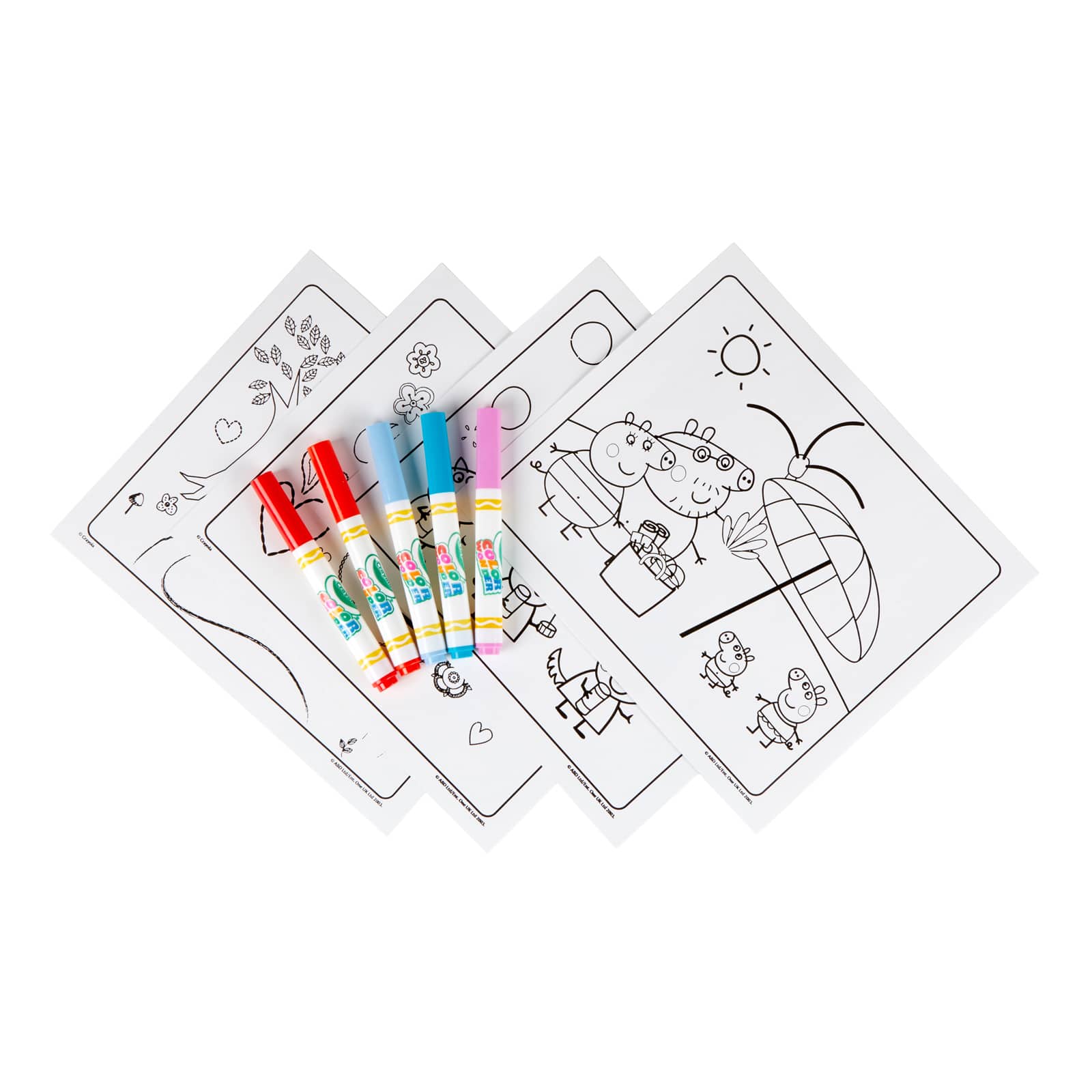 Crayola&#xAE; Color Wonder Mess Free&#x2122; Peppa Pig&#x2122; Foldalope