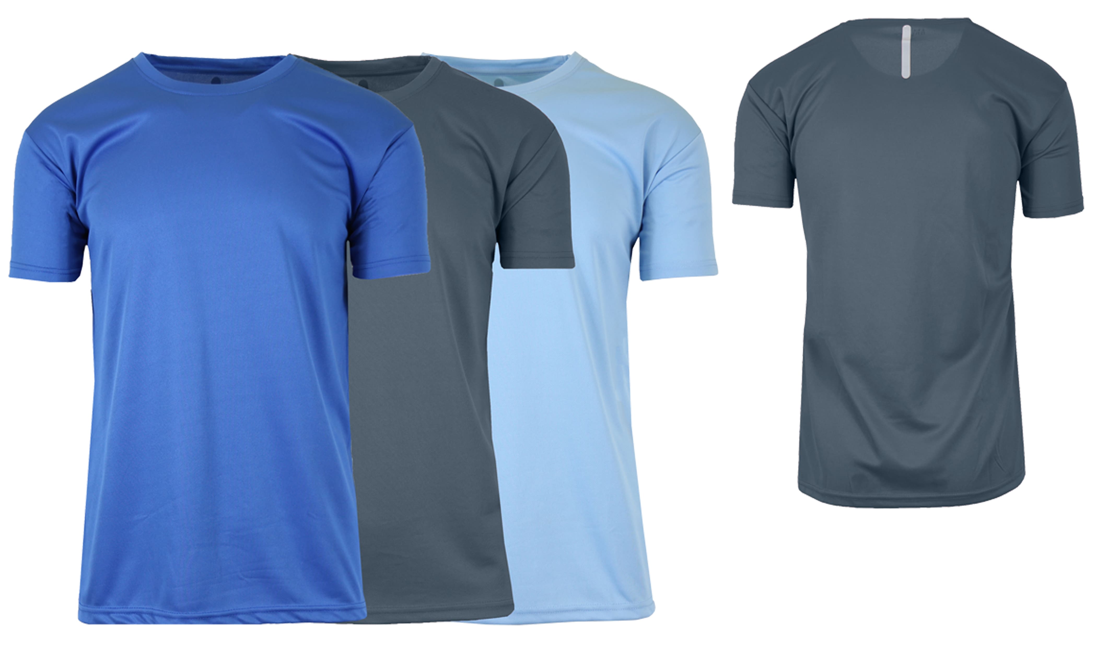 Galaxy By Harvic Crew Neck Men&#x27;s T-Shirt 3 Pack