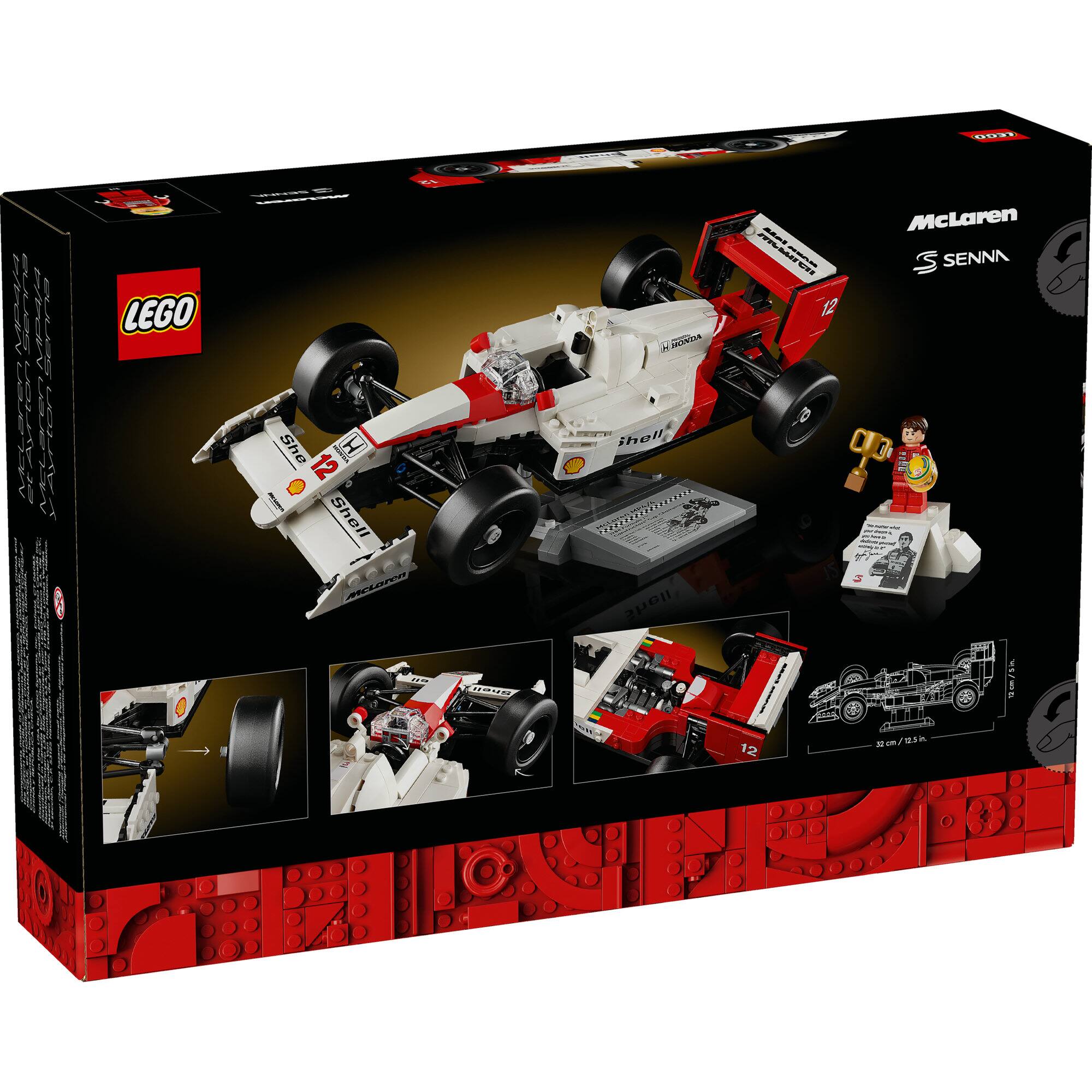 LEGO® Icons McLaren MP4/4 & Ayrton Senna Set 10330