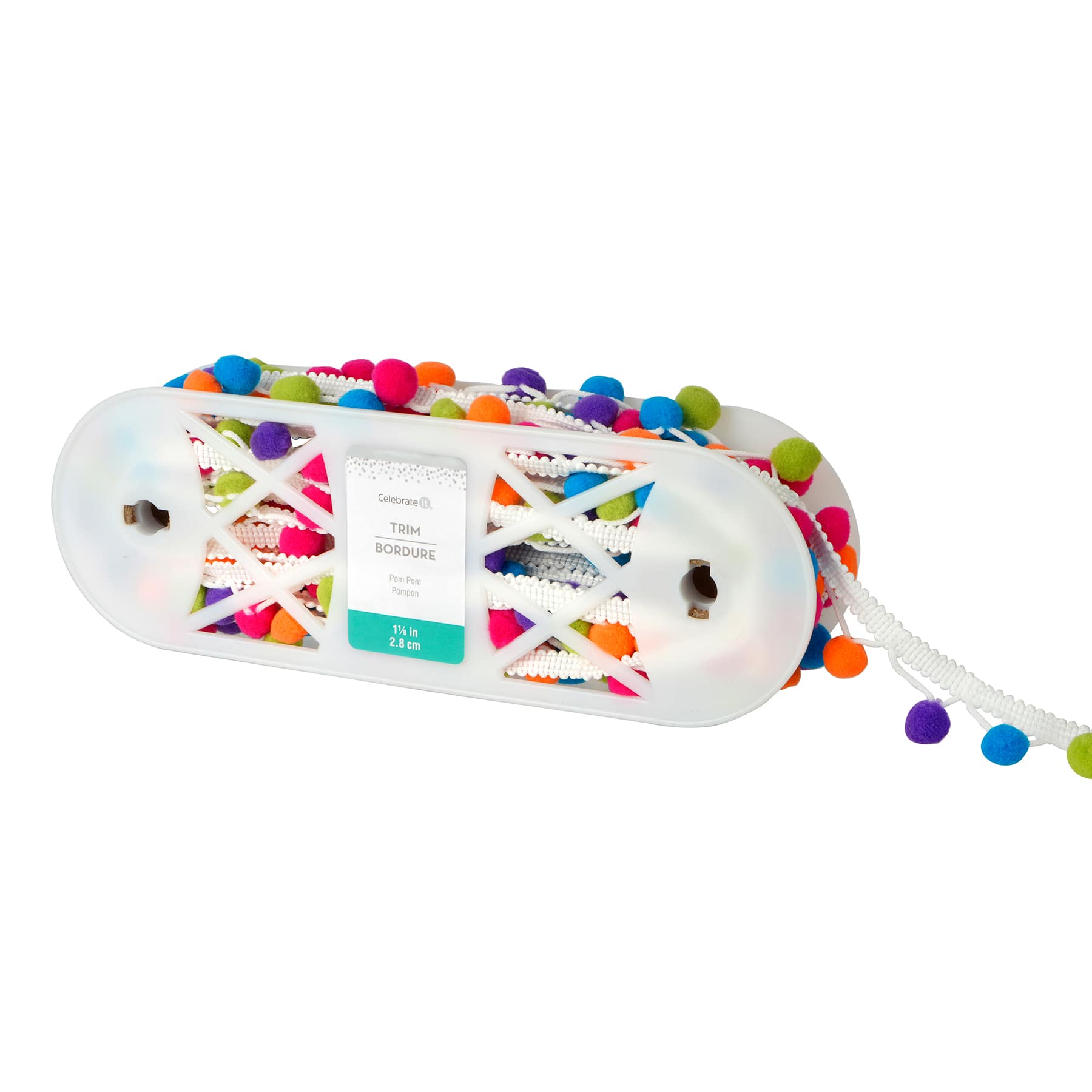 1 1/8&#x22; Pom Pom Trim by Celebrate It&#xAE;