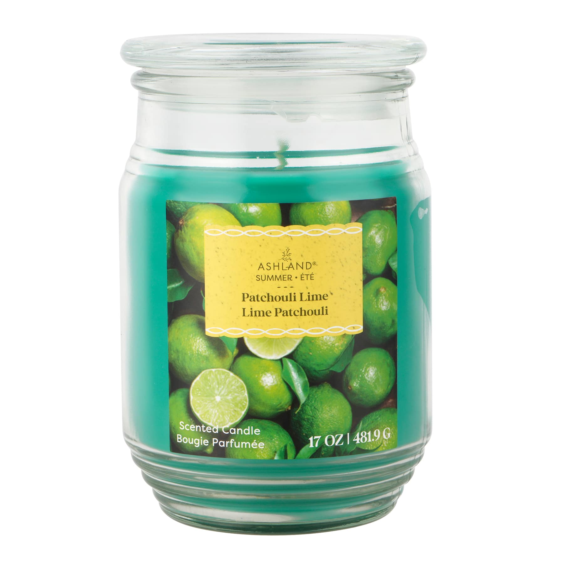 17oz. Patchouli Lime Scented Candle by Ashland&#xAE;