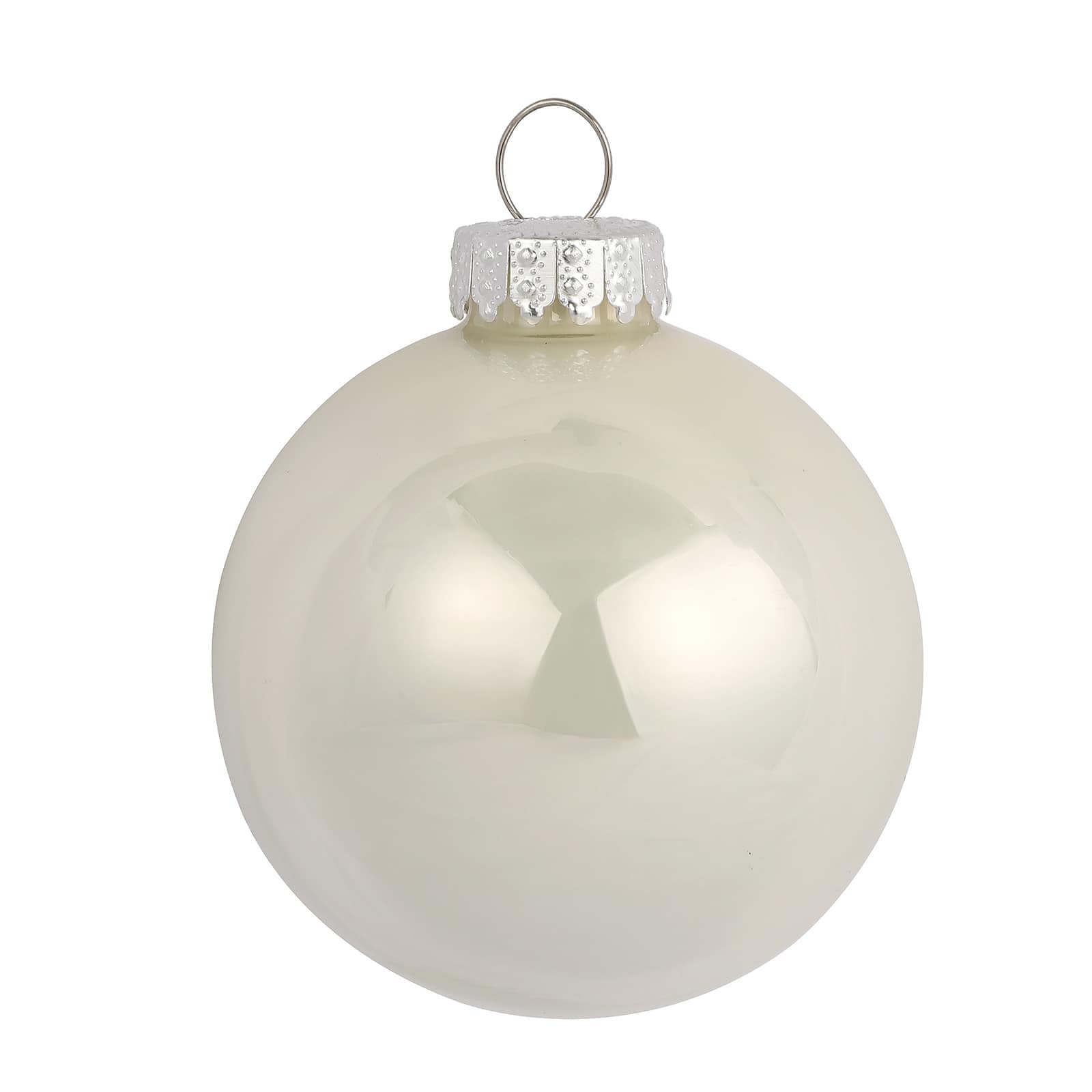 6 Pack 2.5&#x22; Shiny Glass Ball Ornaments by Ashland&#xAE;