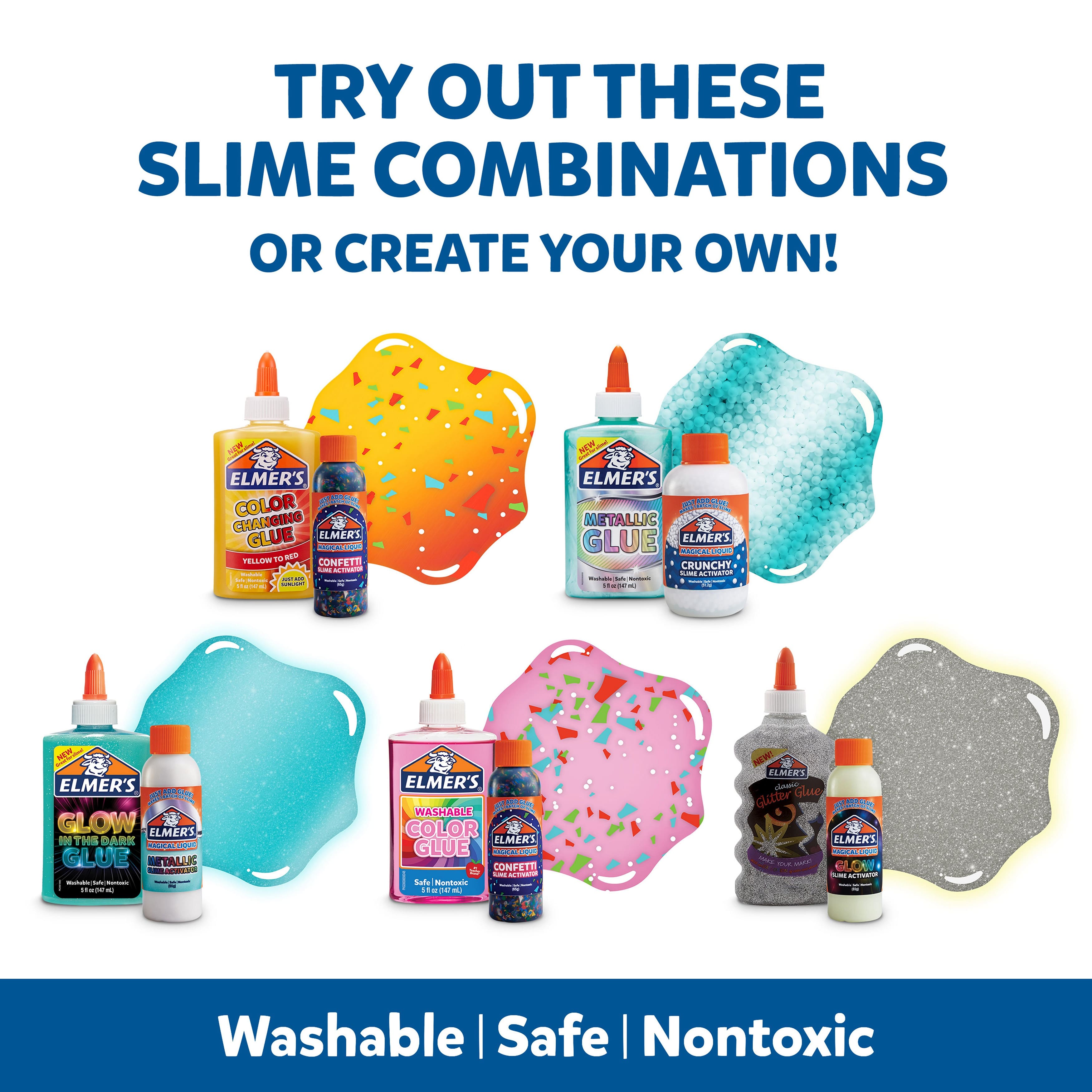 Elmer's Slime Celebration Kit