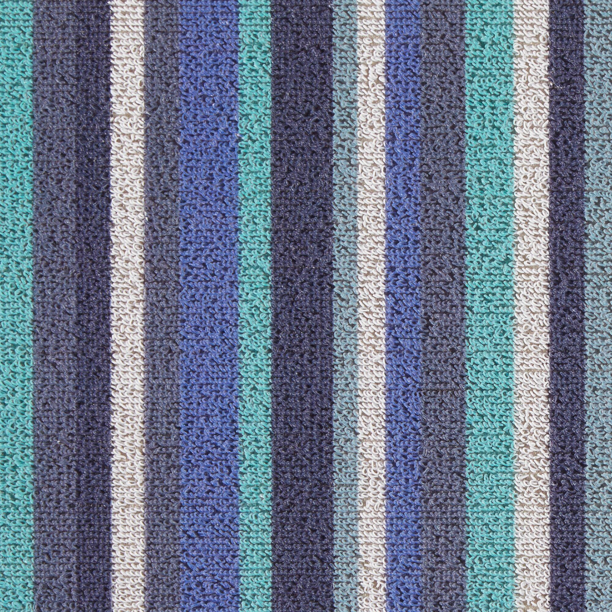 DII® Blue Tonal Stripe Tufted Mat