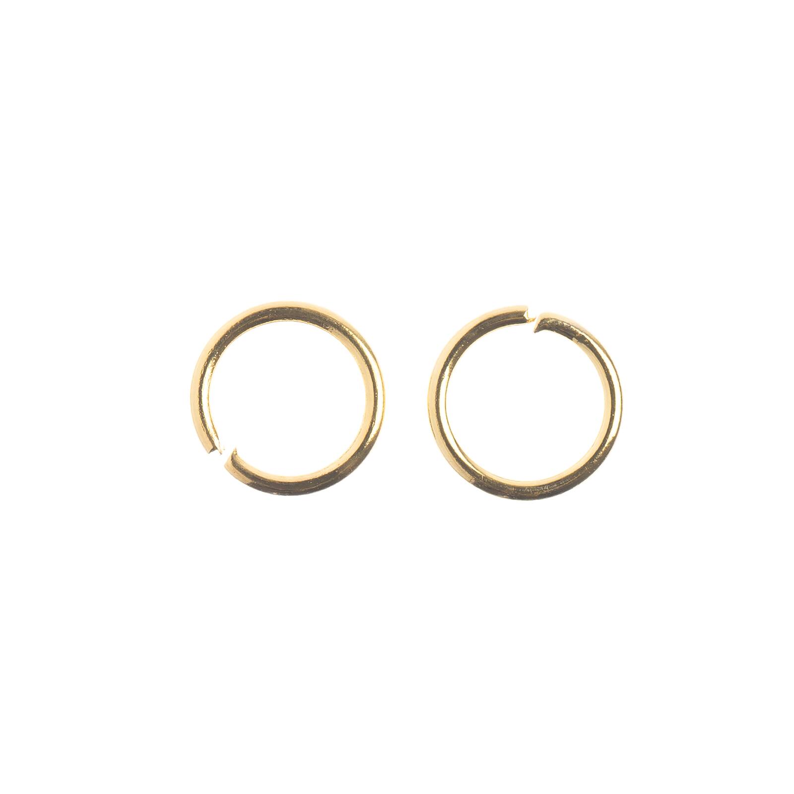 John Bead Must Have Findings 6mm Round Jump Ring, 142ct.