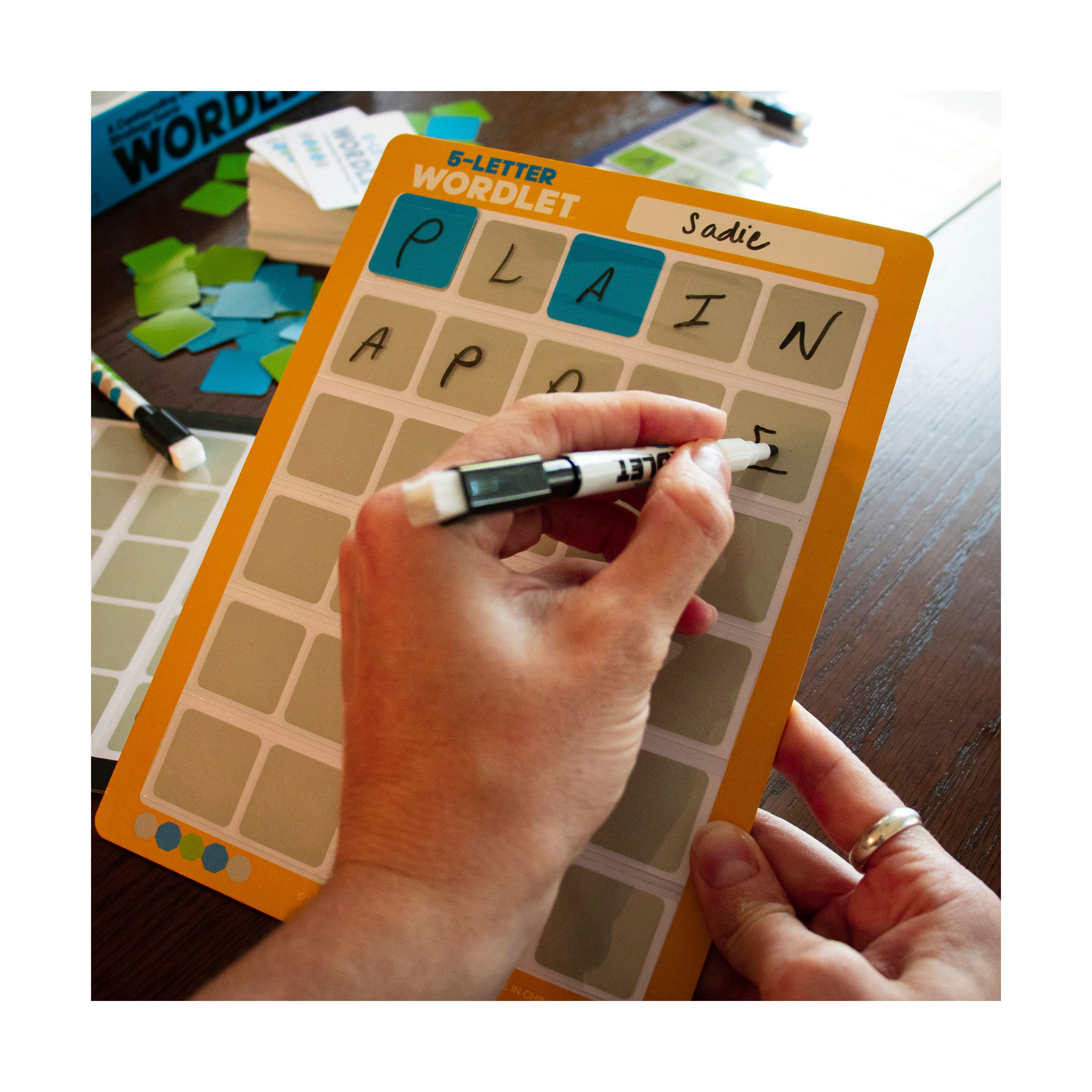 5-Letter Wordlet™: A Confounding Word Strategy Game