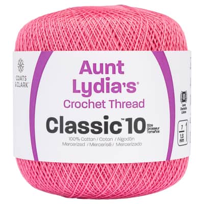 Aunt Lydia's® Size 10 Classic Cotton Crochet Thread