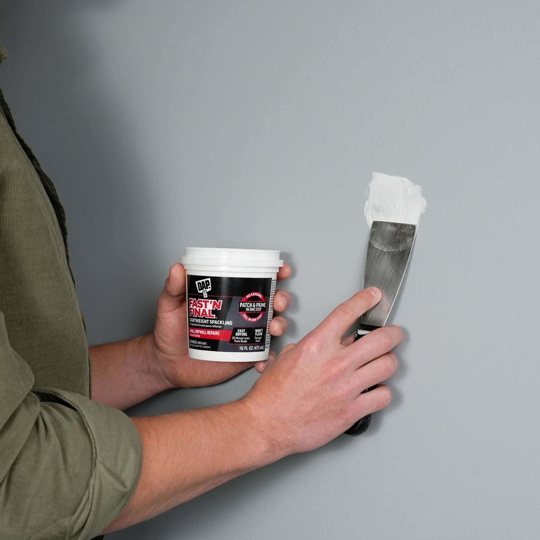 DAP&#xAE; Fast &#x27;N Final&#xAE; 16oz. Lightweight Spackling