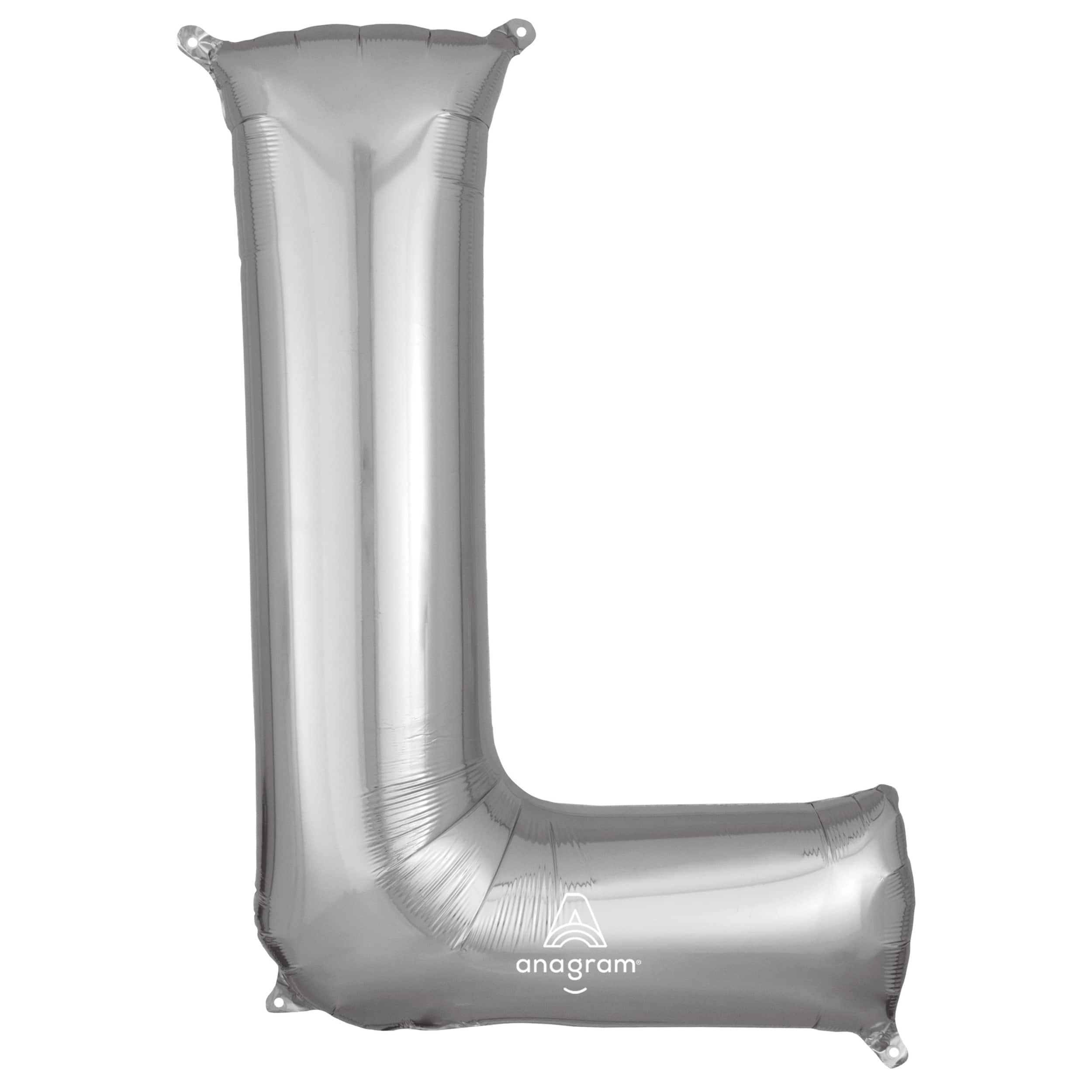 32&#x22; Silver Letter Foil Balloon