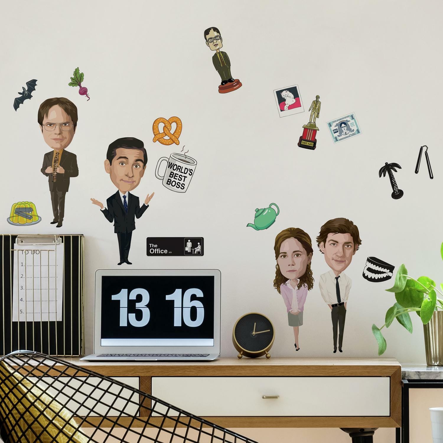 RoomMates The Office Peel &#x26; Stick Wall Decals