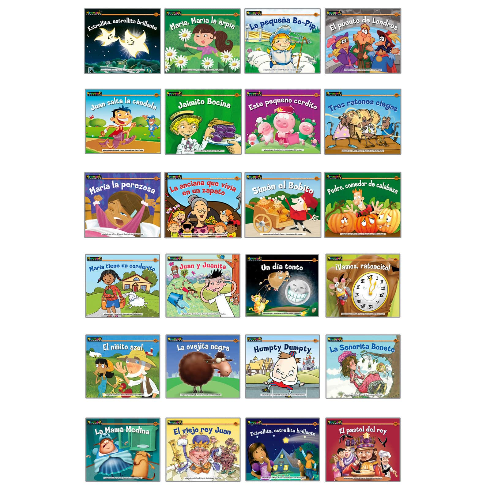 Newmark Learning® Rising Readers Leveled Spanish Nursery Rhyme Tales ...