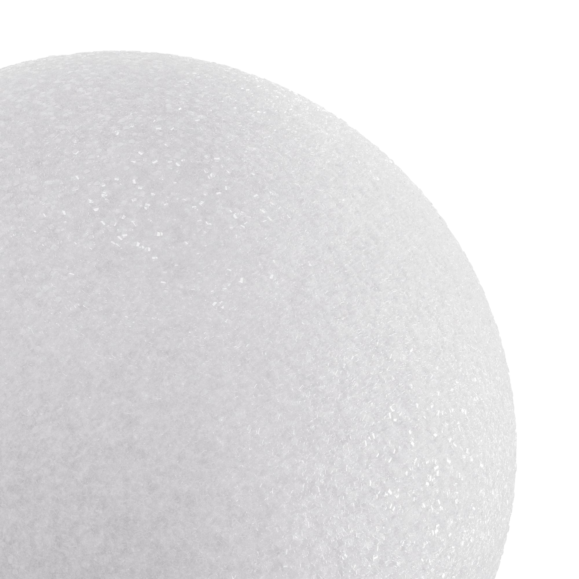 12 Pack: FloraCraft® Foam Ball White, 7"