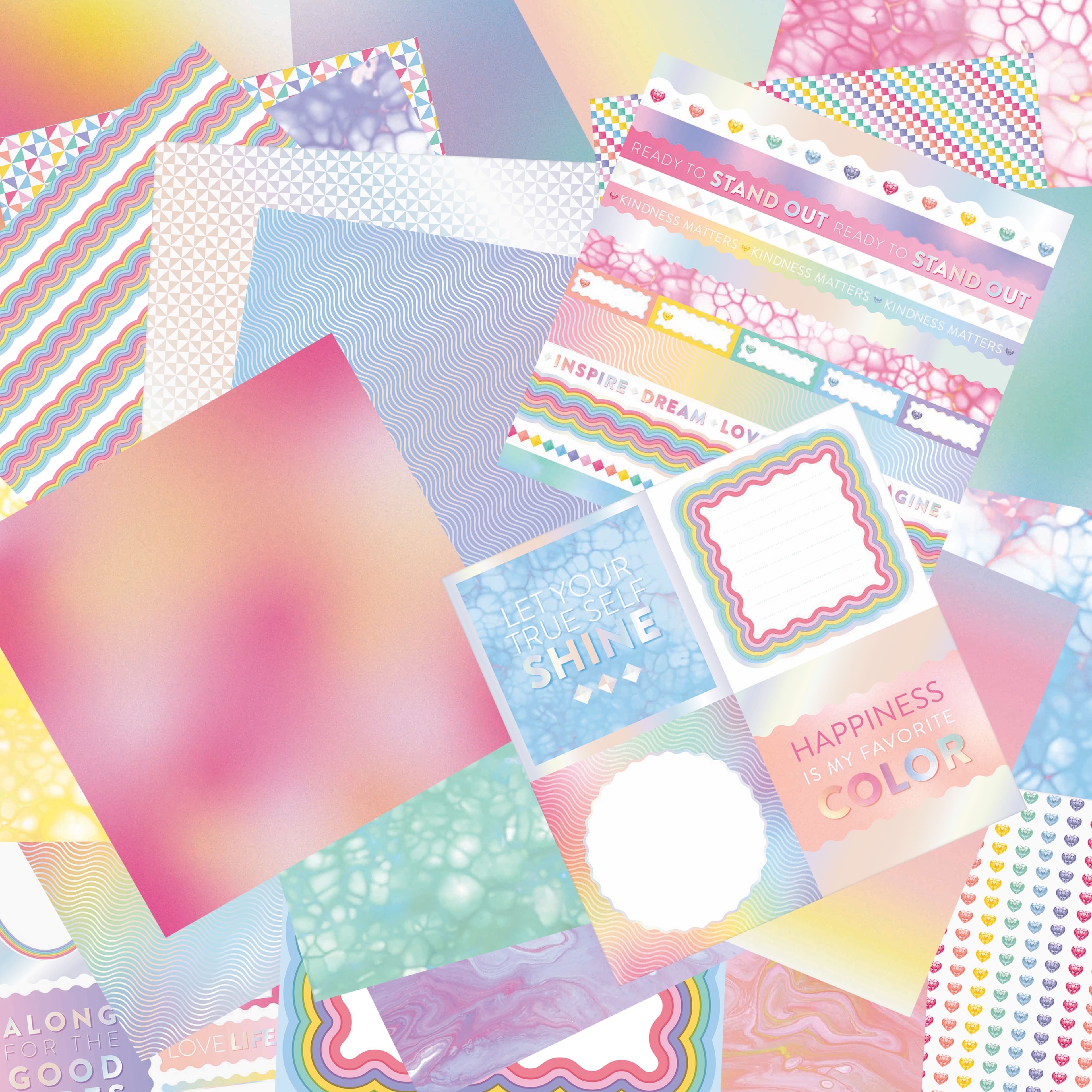 Craft Smith 12&#x22; x 12&#x22; Candy Brights Paper Pad