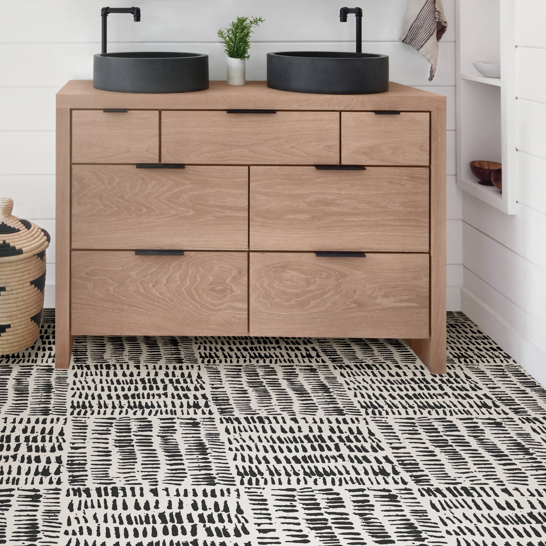 FloorPops Noleby Peel & Stick Floor Tiles