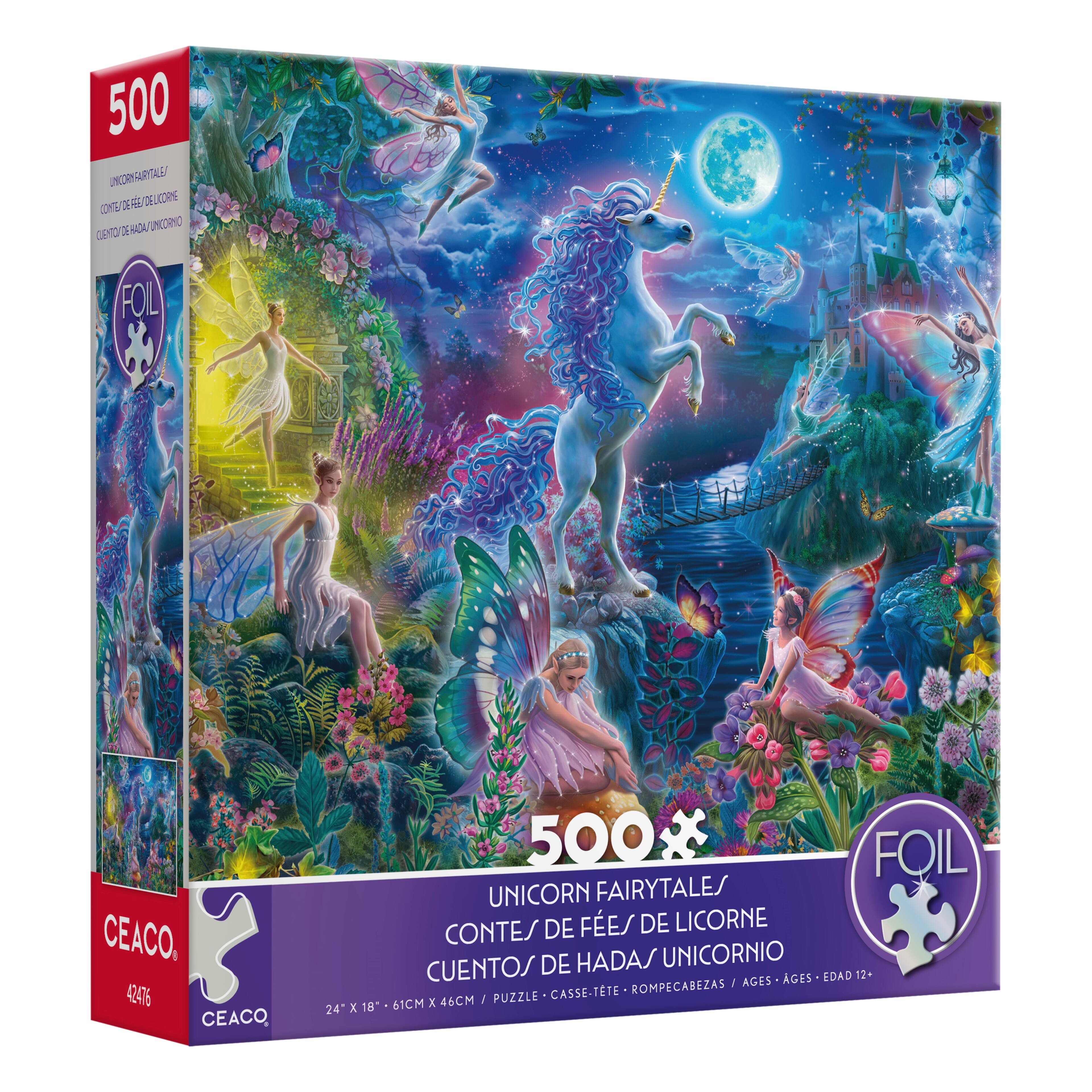 Assorted Foil 500 Piece Puzzle