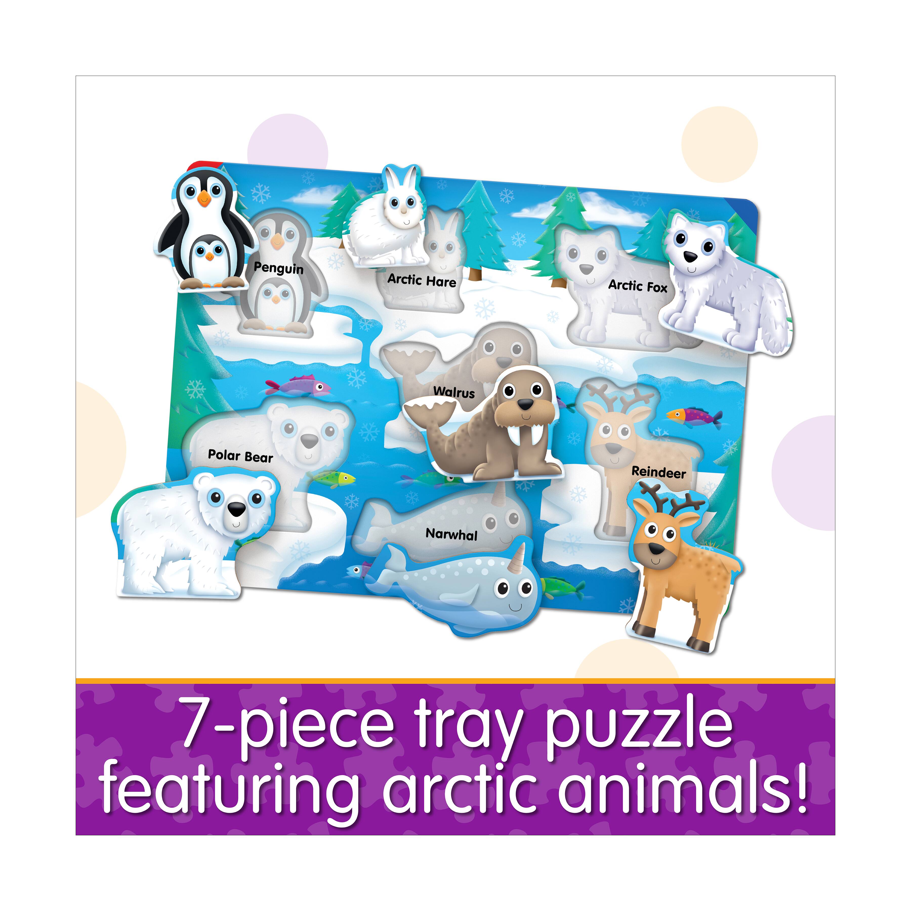 My First Lift & Learn Puzzle - Artic: 7 Pcs