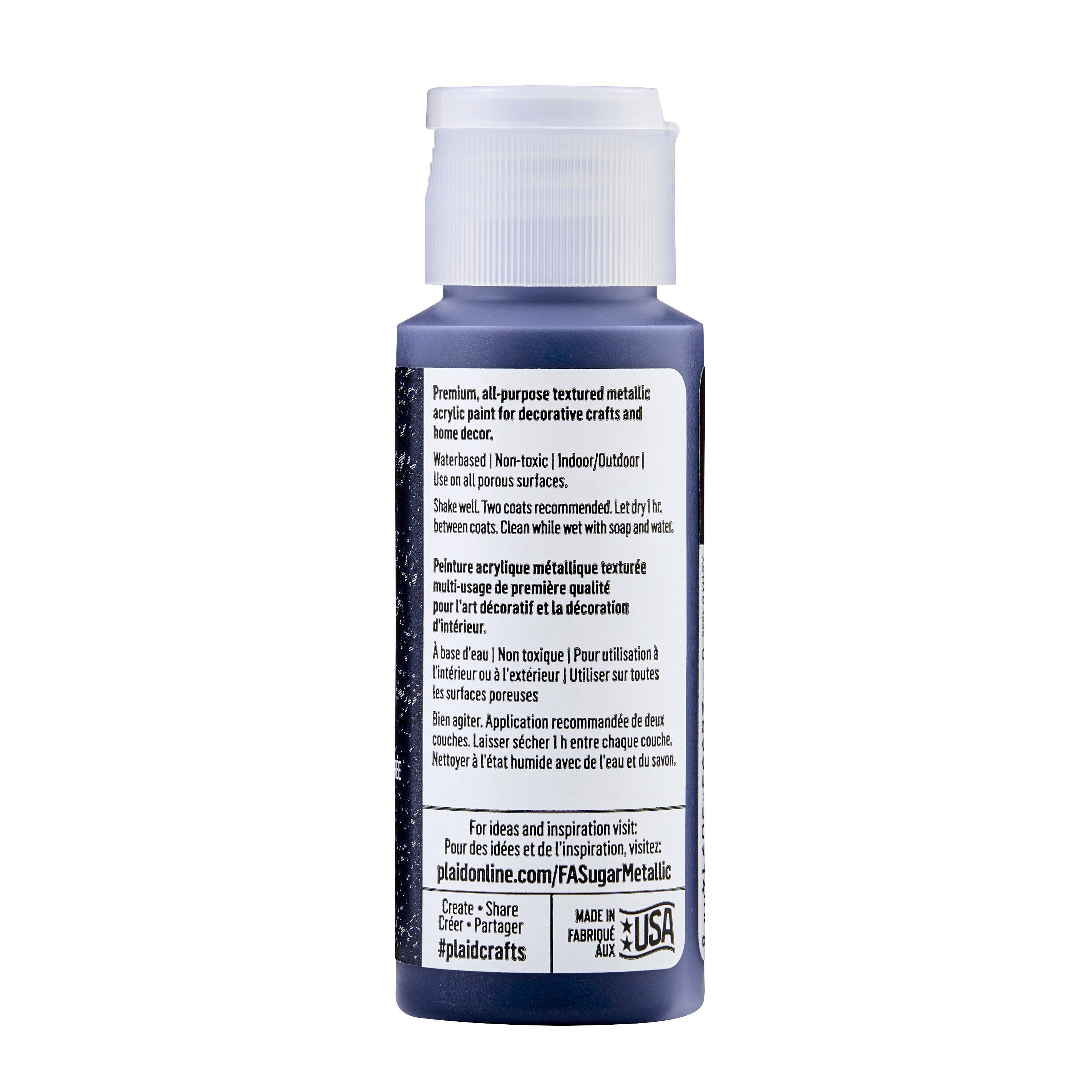 FolkArt&#xAE; Sugar Metallic&#x2122; Acrylic Paint