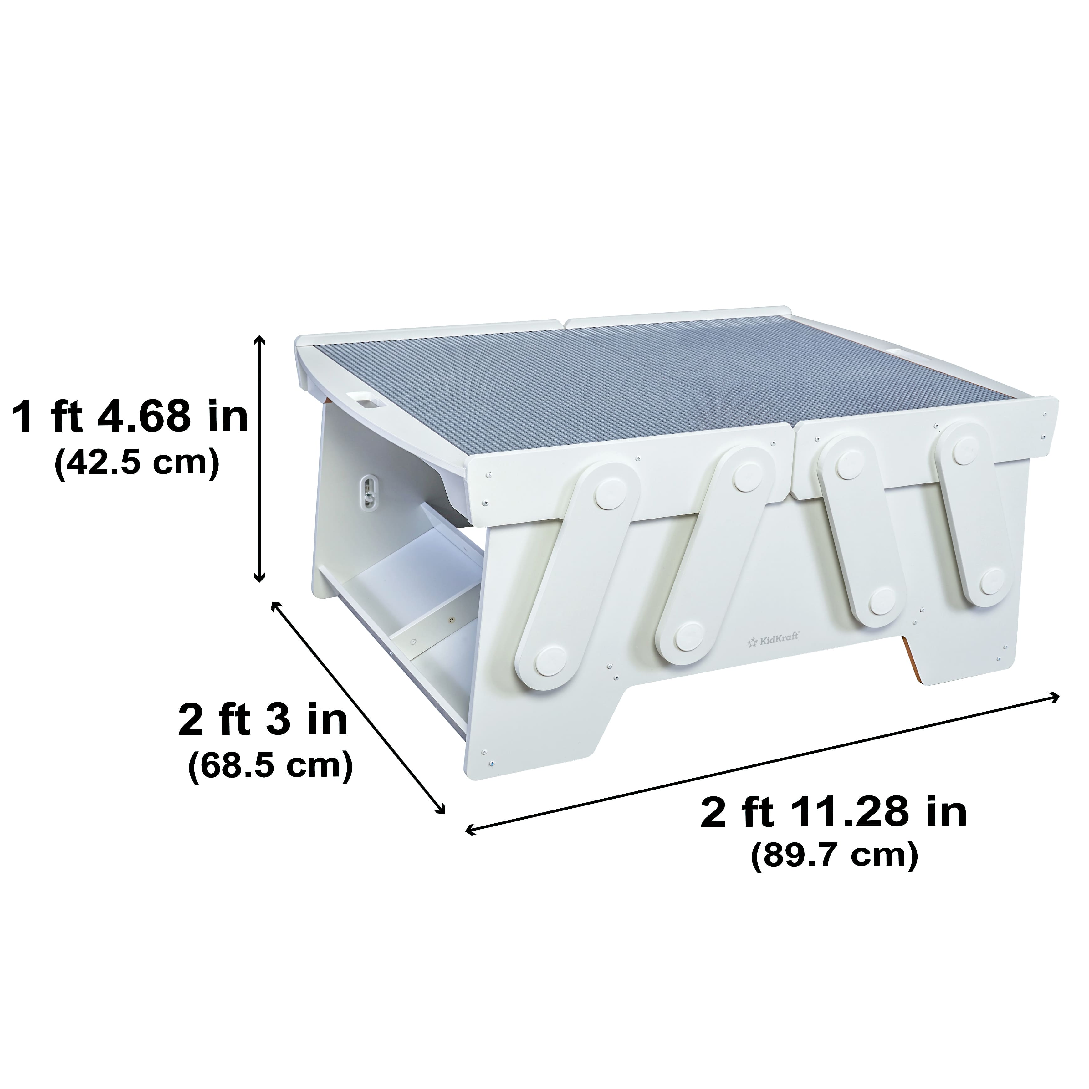 KidKraft Building Bricks Play N Store Mega Table