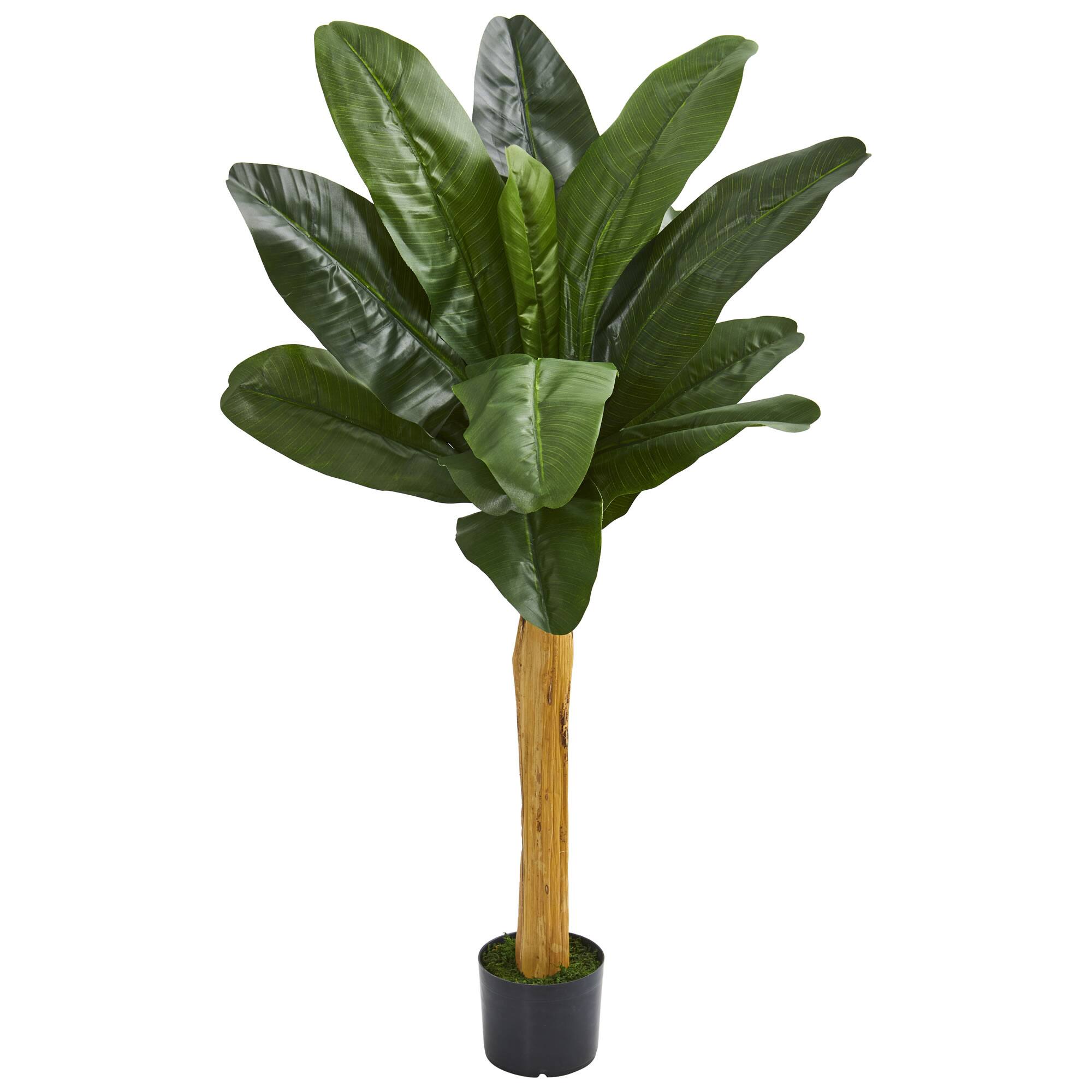 4.3ft. Potted Banana Artificial Tree Trees & Floor Plants Michaels