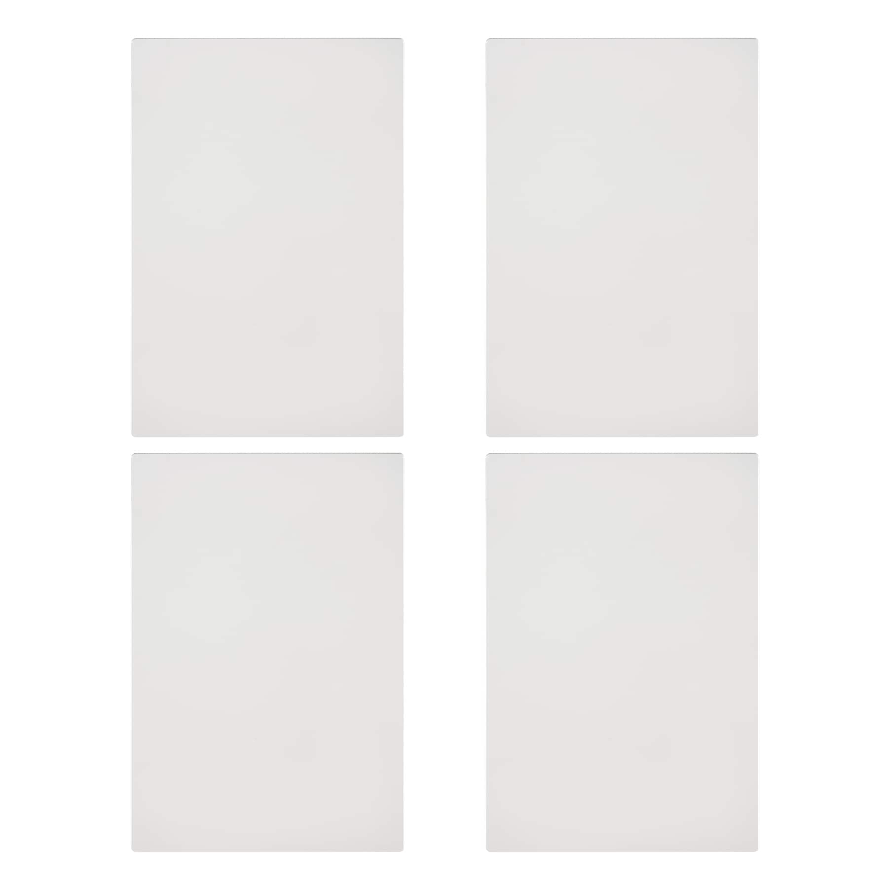 4" x 6" Acrylic Rectangle Plaques, 4ct. by Make Market®