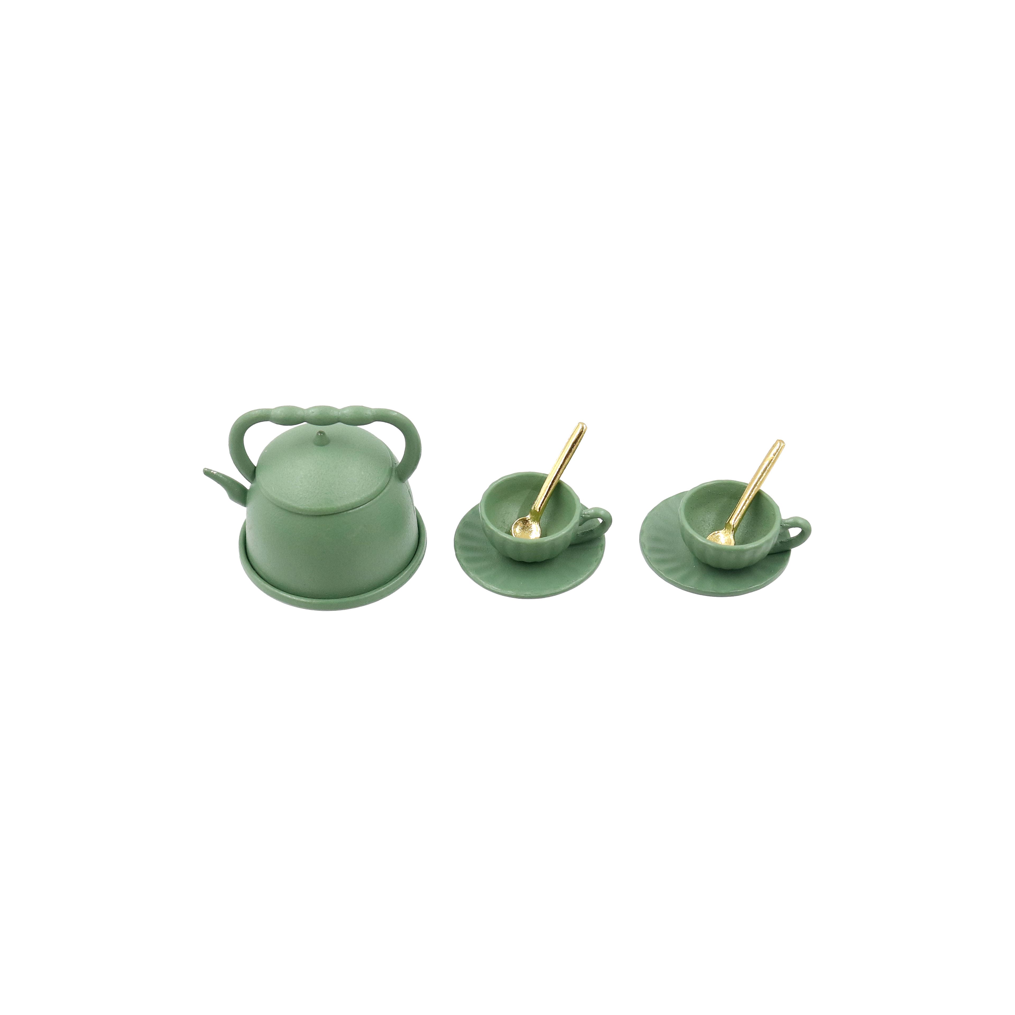 Miniature Green Tea Set by Make Market&#xAE;