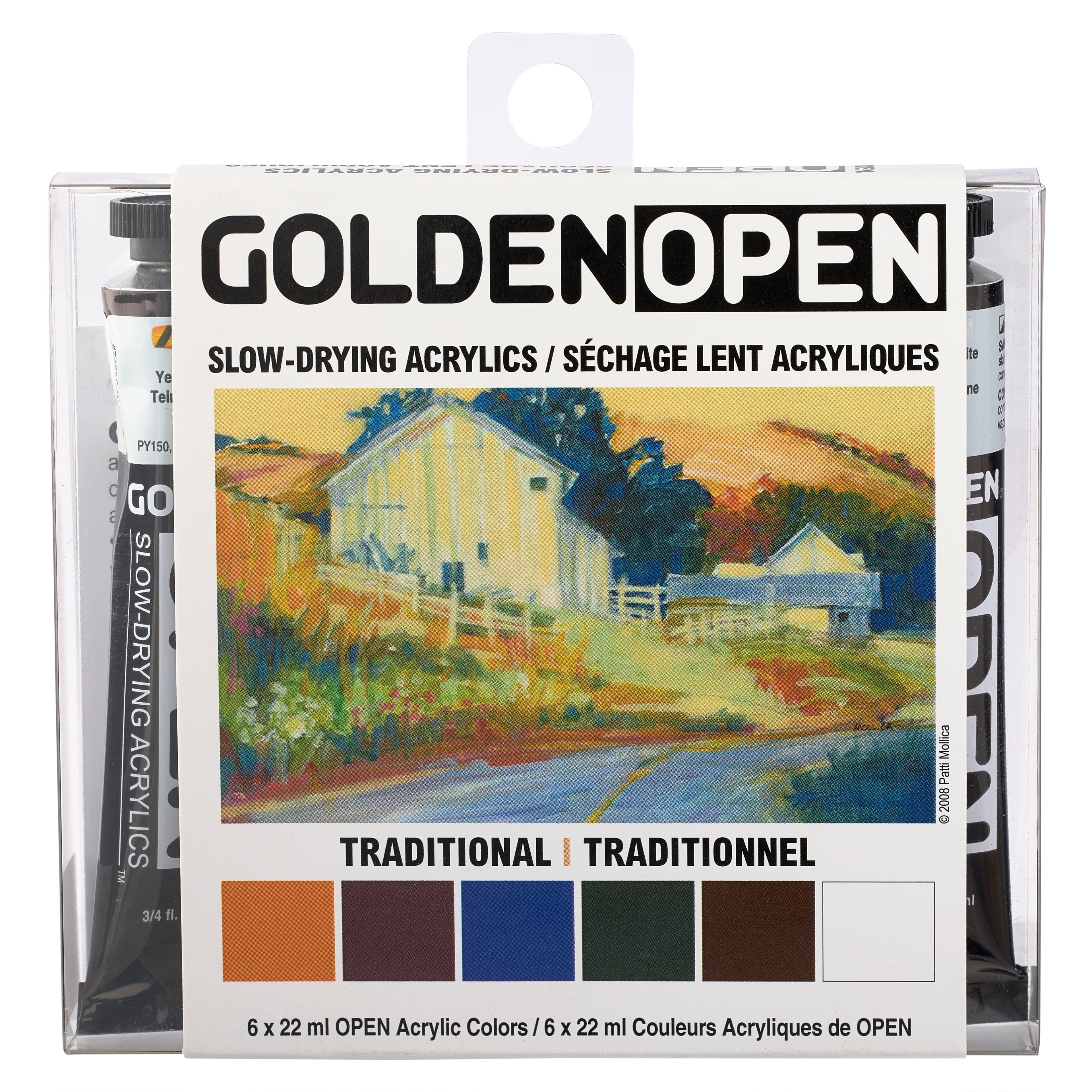 Golden Open Acrylic Sets